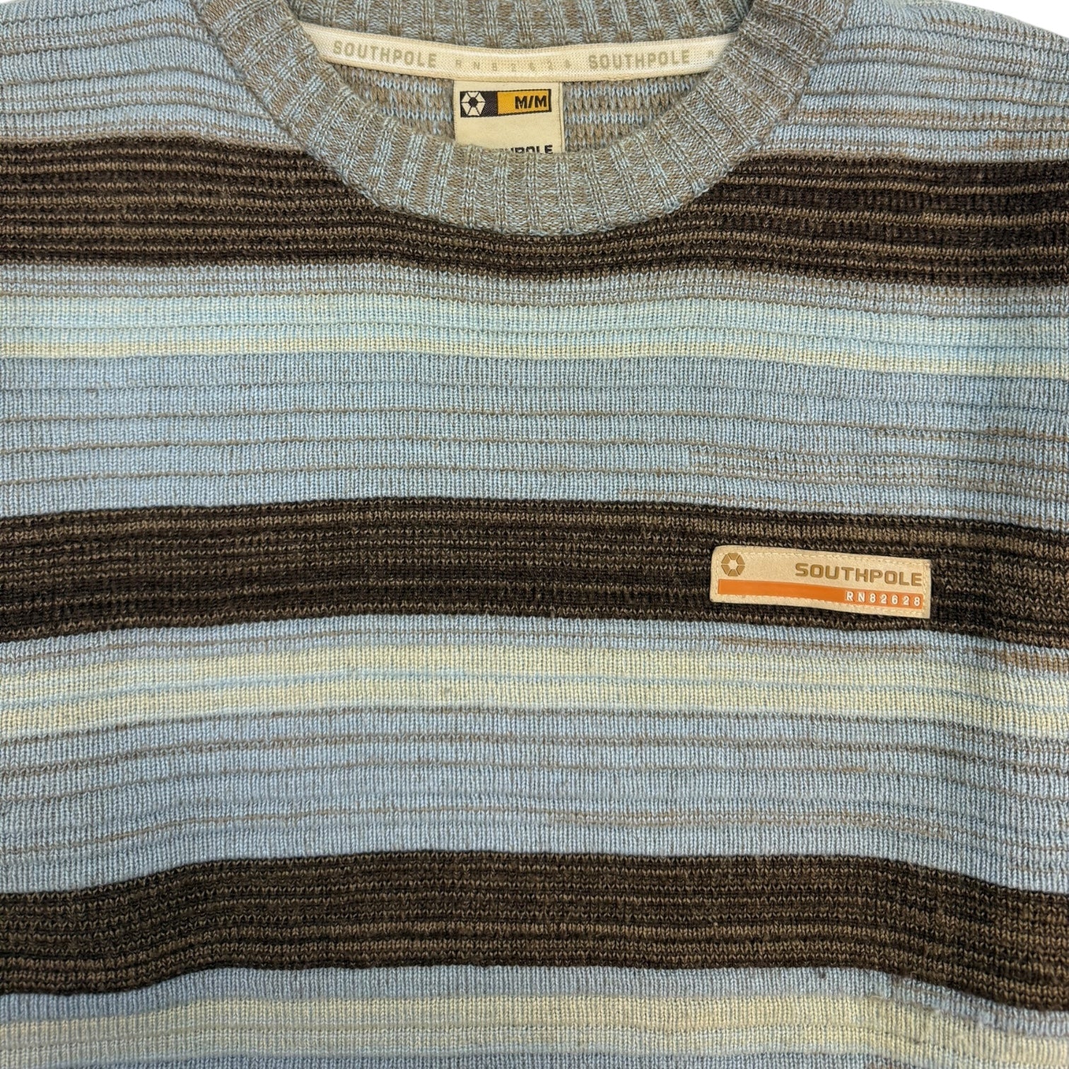 Vintage Southpole Striped Knit Sweater