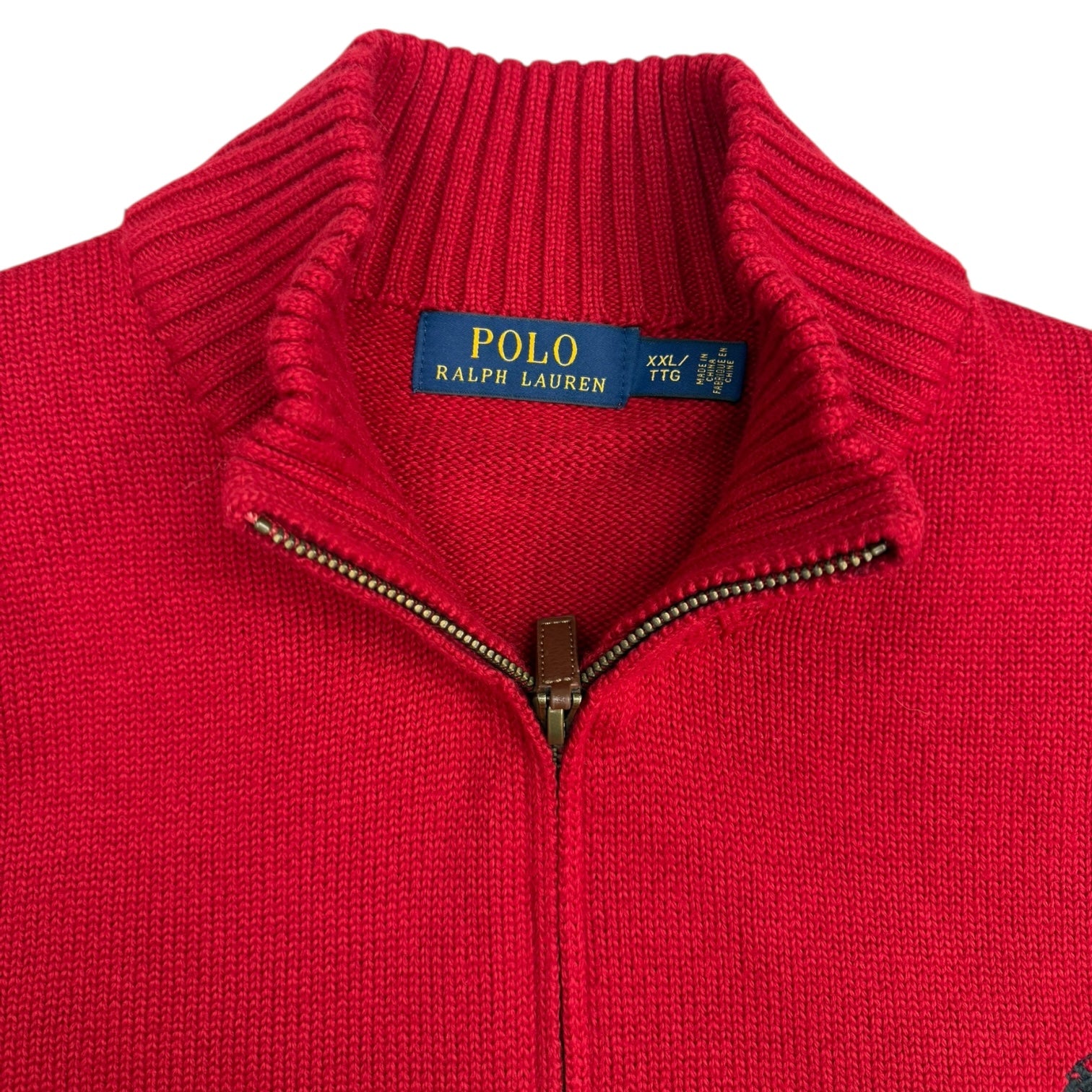 Polo Ralph Lauren Quarter Zip Red