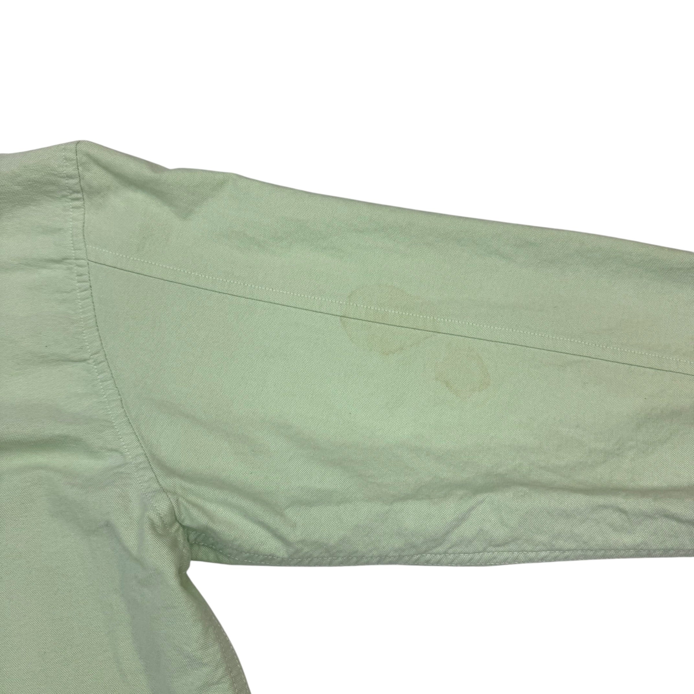 Vintage Stussy Classic Oxford Shirt Green