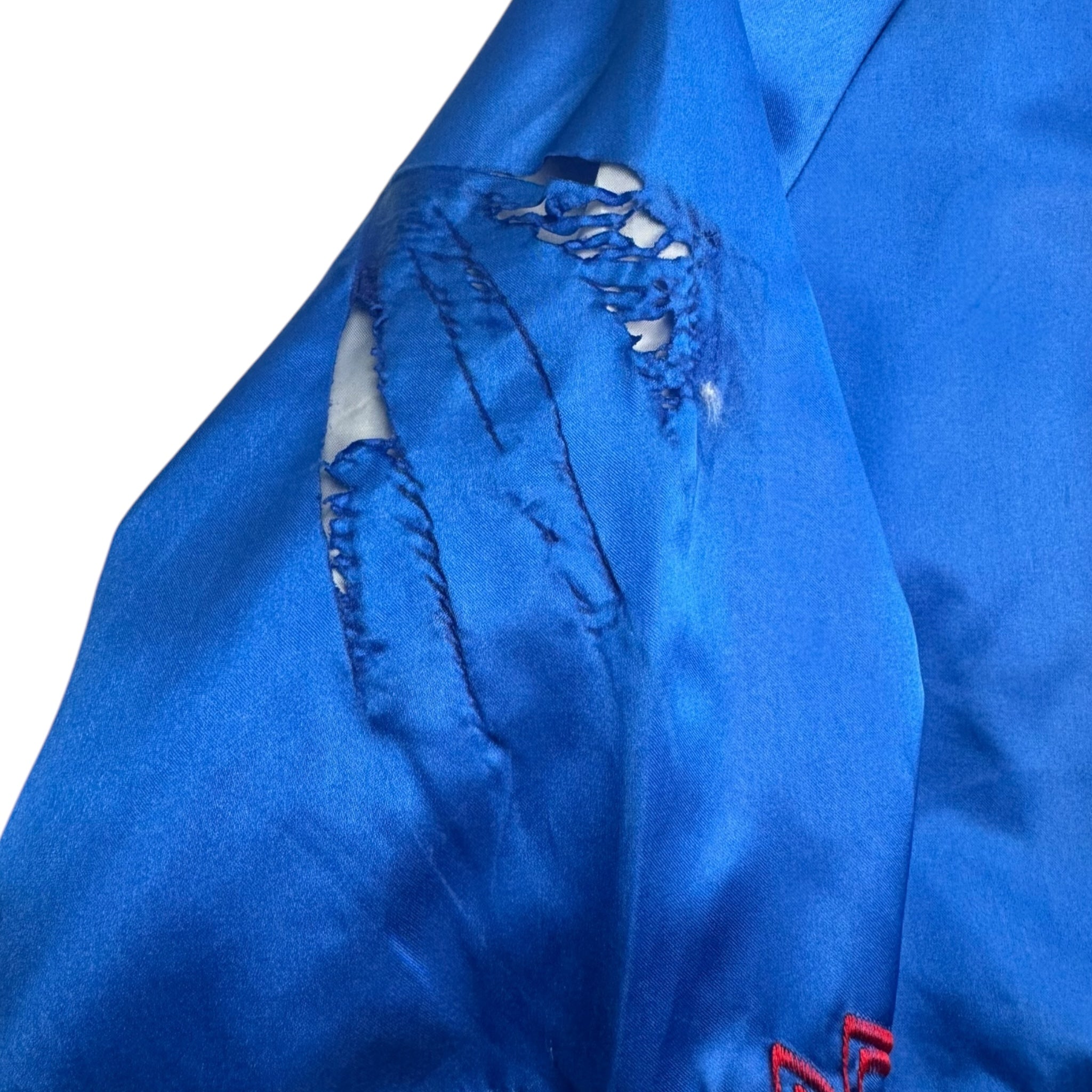 Vintage Korea Dragon Satin Souvenir Jacket