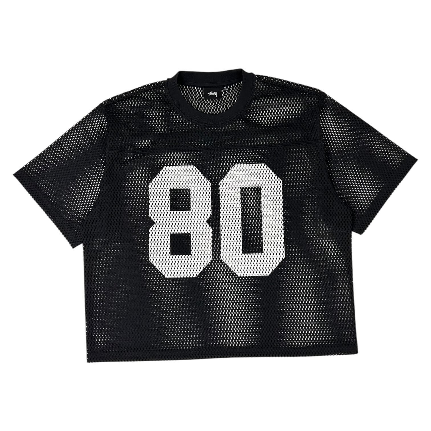 Stussy Team 80 Mesh Jersey Black