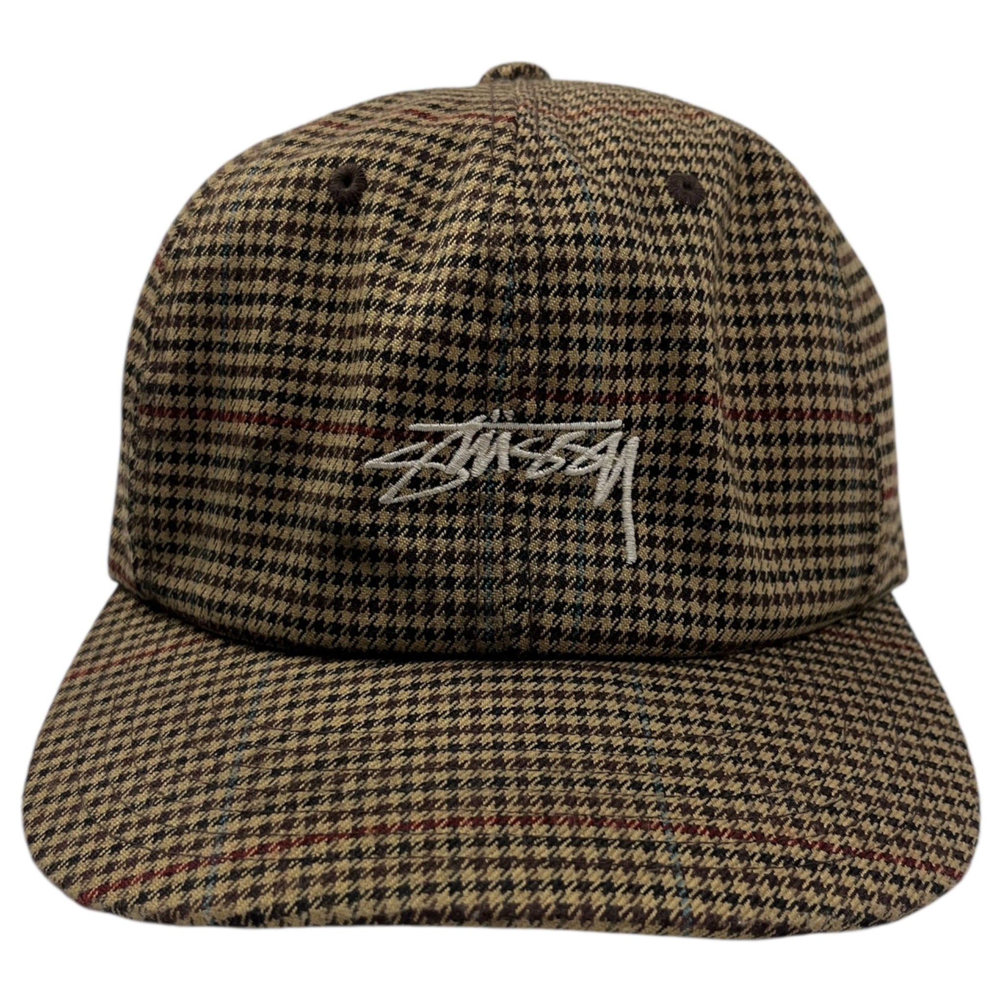 Stussy Houndstooth 6-Panel Hat