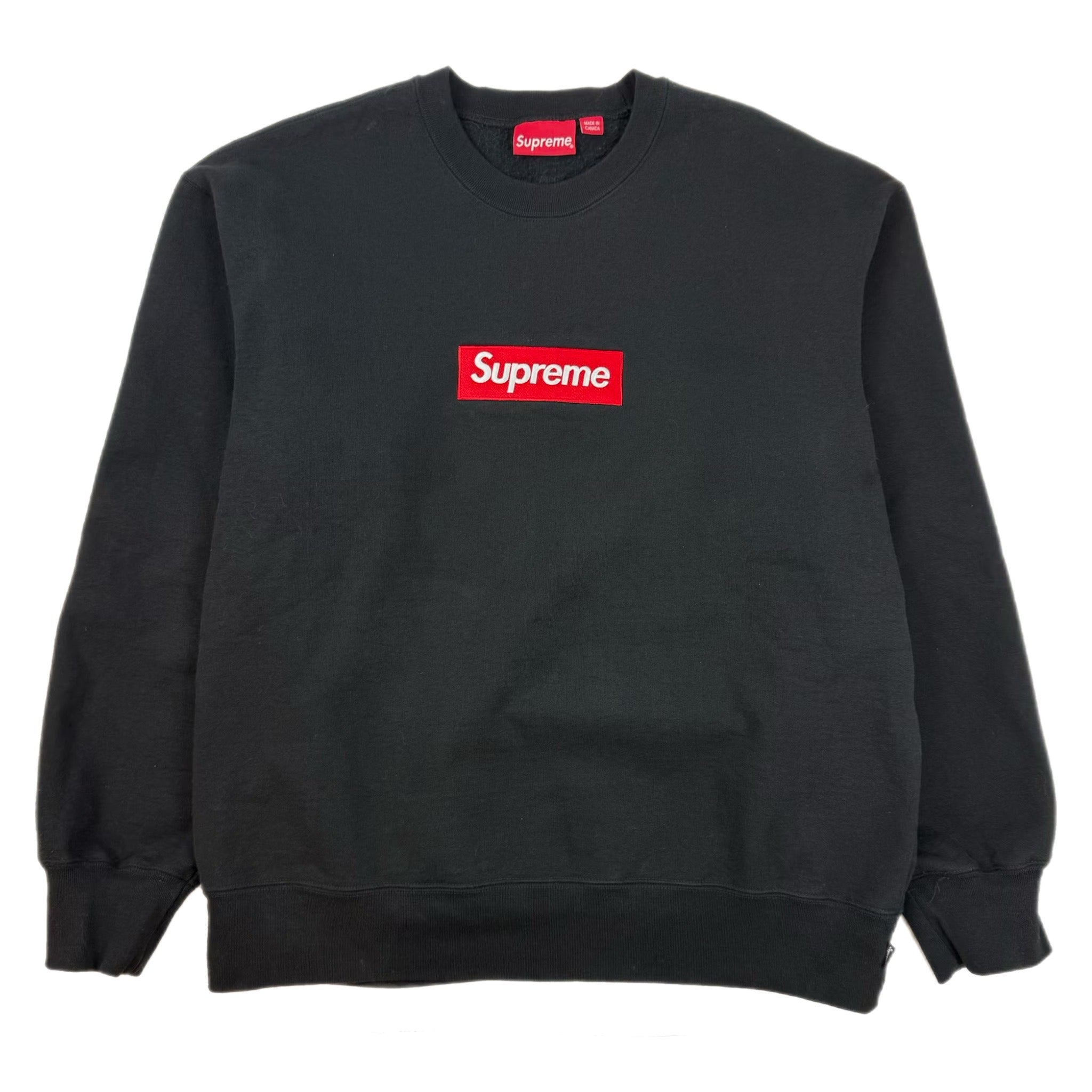 Supreme FW22 Box Logo Crewneck Black/Red