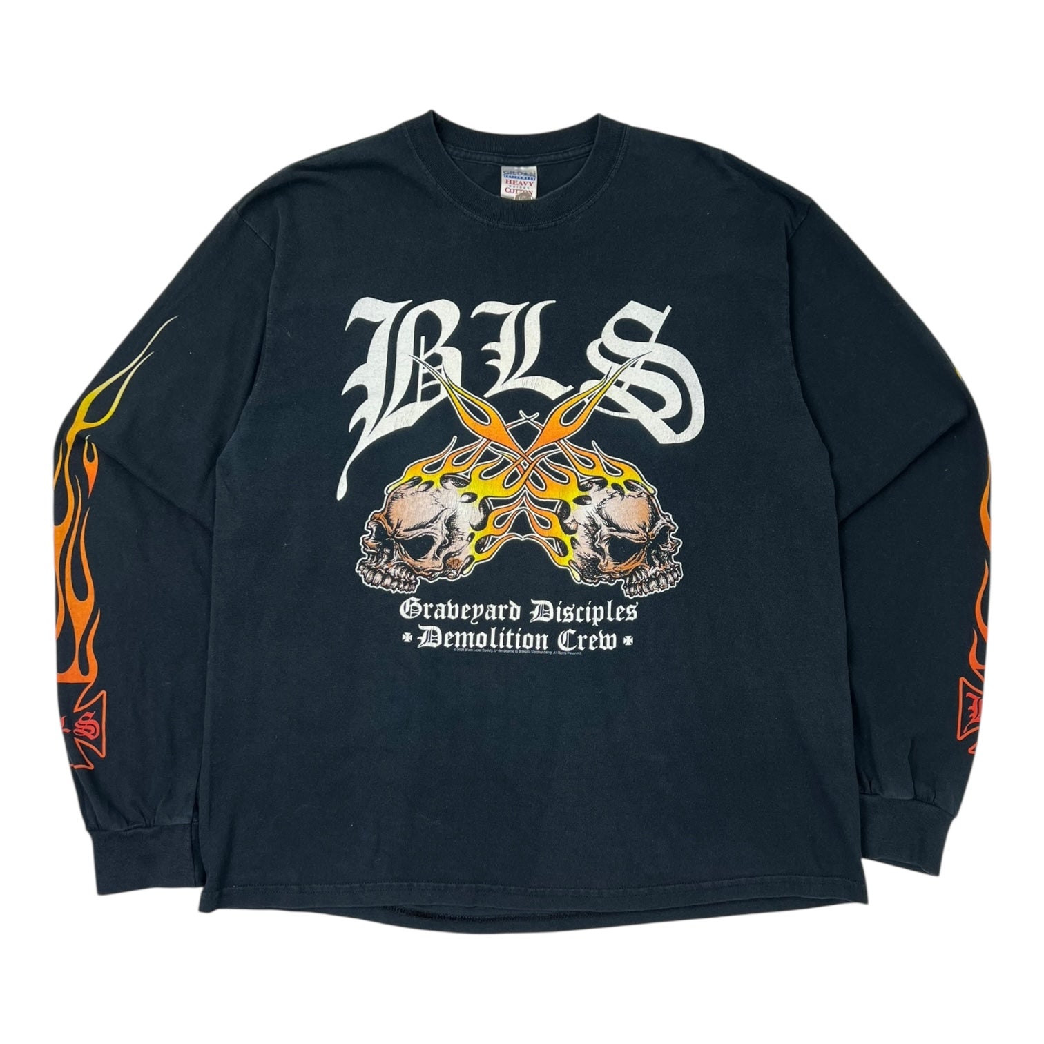 Vintage Black Label Society “Graveyard Disciples” Metal Long Sleeve T-Shirt Black