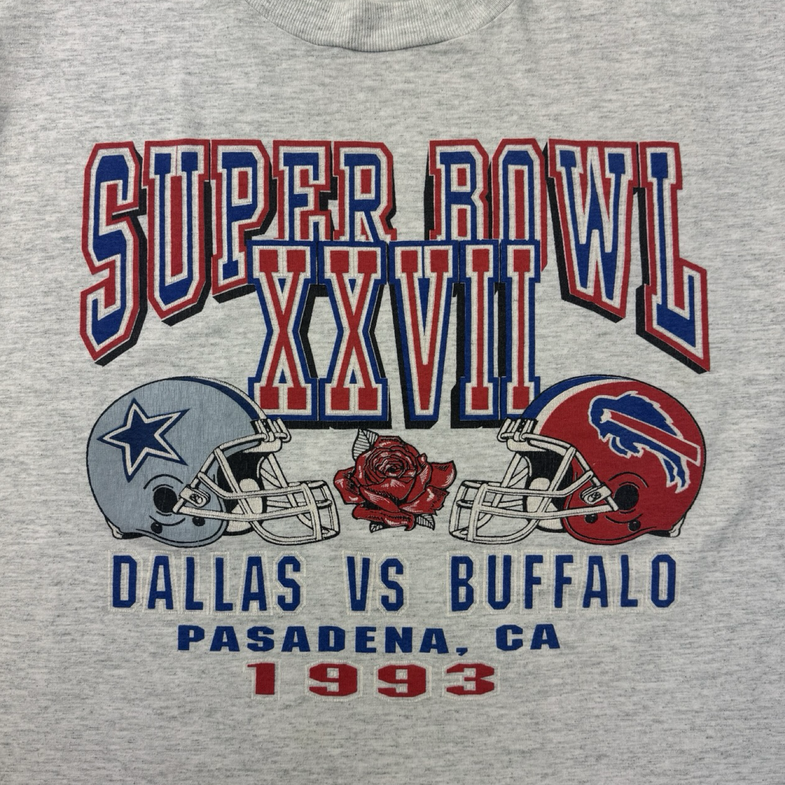 1993 Super Bowl 27 Dallas Vs Buffalo NFL T-Shirt