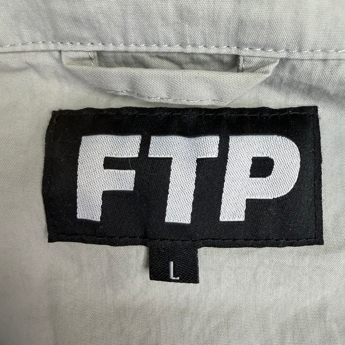 FTP Taped Anorak Black/Grey
