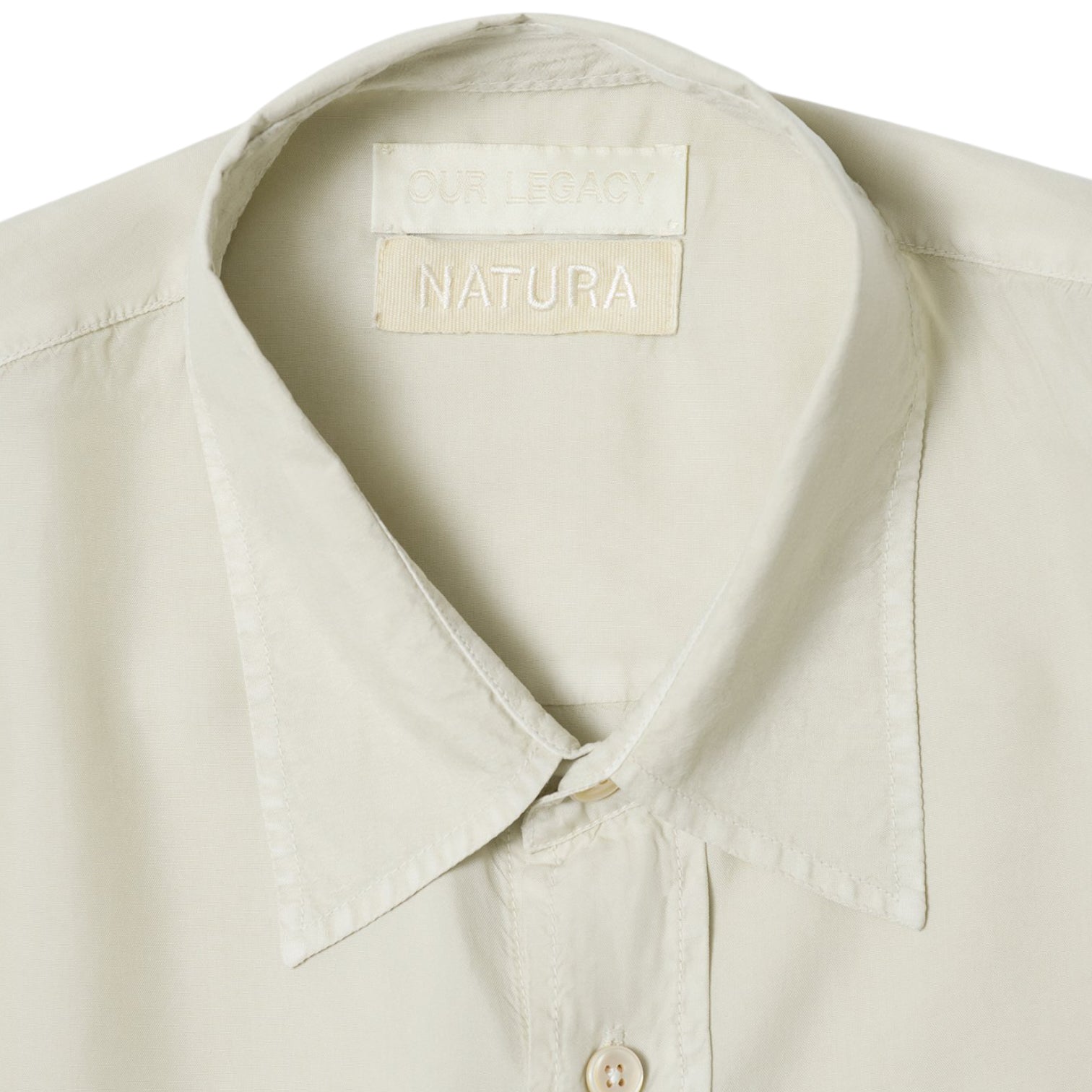 Our Legacy Workshop Silk Shirt Soy