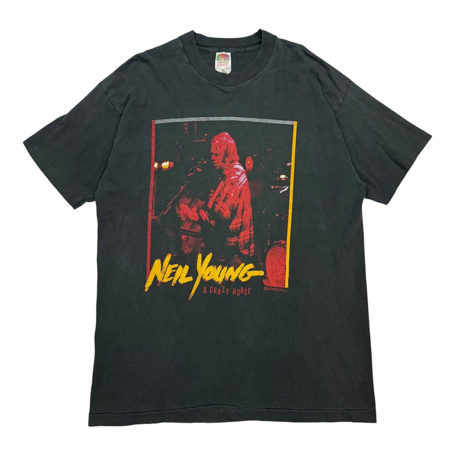 1996 Neil Young With Crazy Horse Tee Black