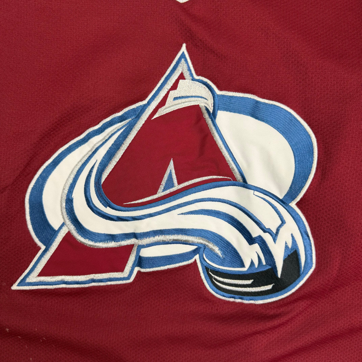 Vintage Colorado Avalanche Starter Western Conference Jersey Burgundy