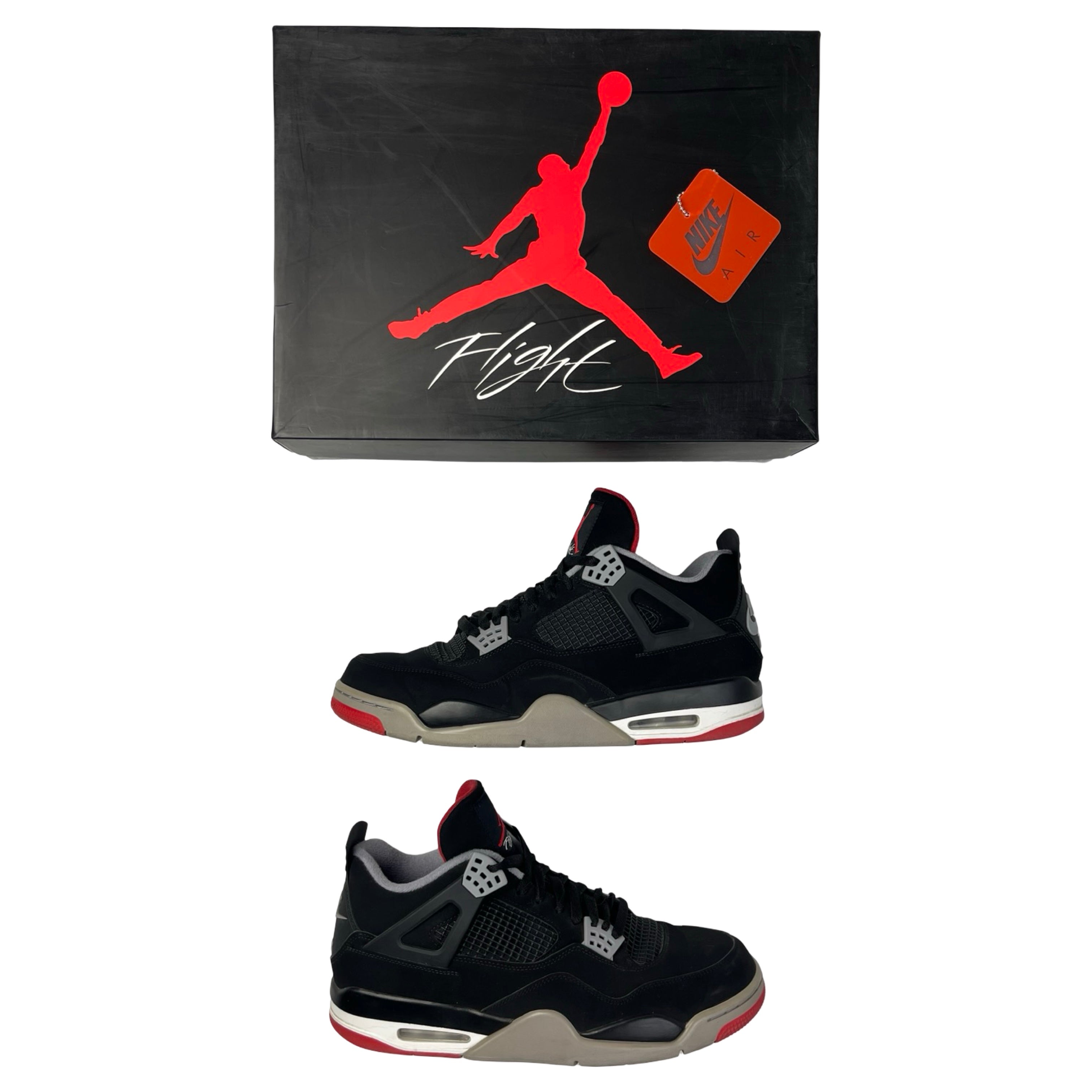 Jordan 4 Retro Bred (2019) (Used)