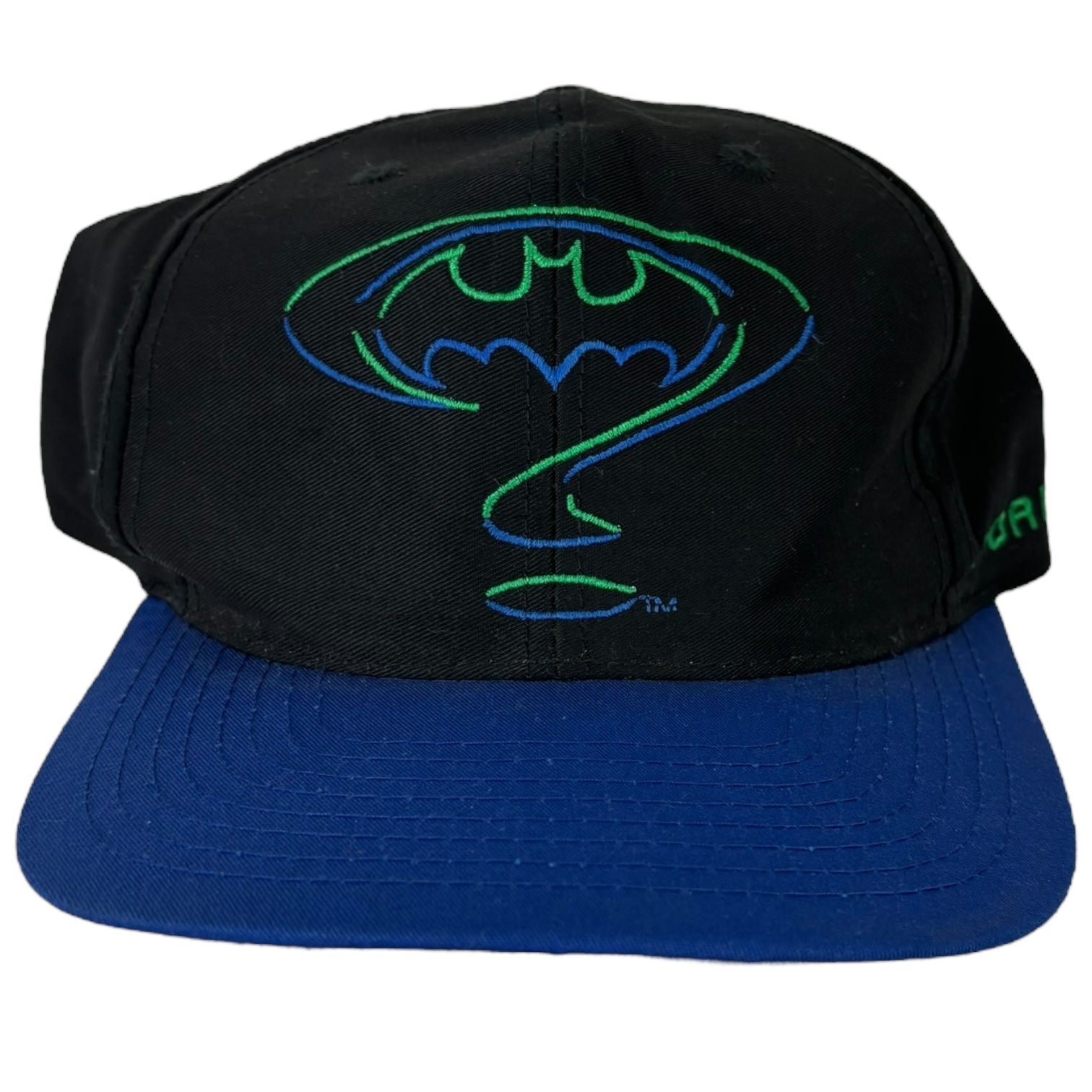 Vintage 1994 Batman Forever SnapBack Hat Black