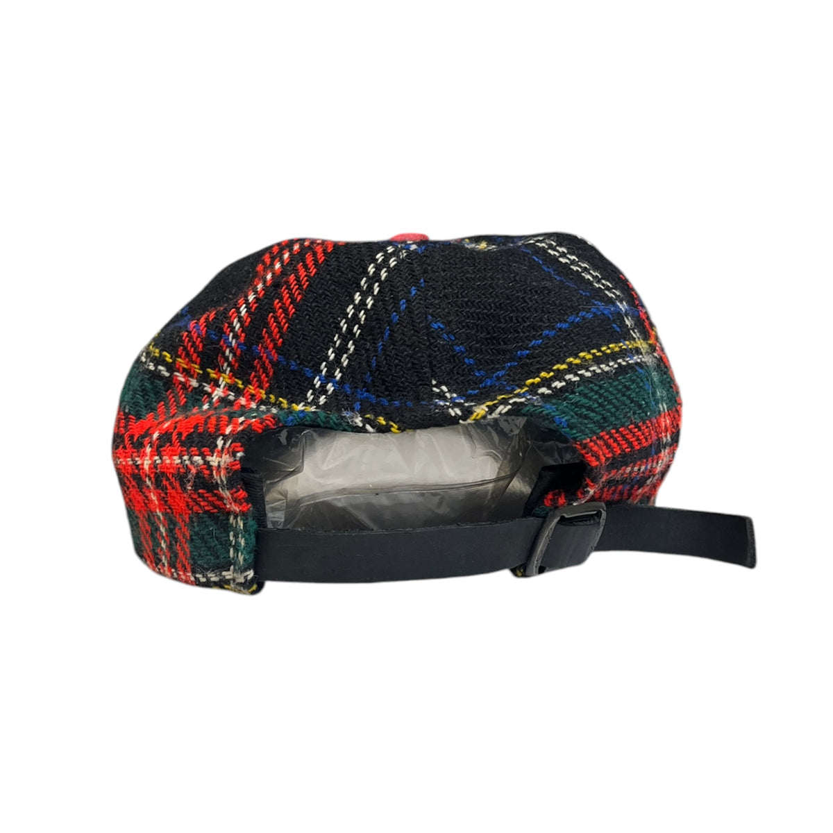 Vintage Thheme Plaid Flannel Baseball Cap