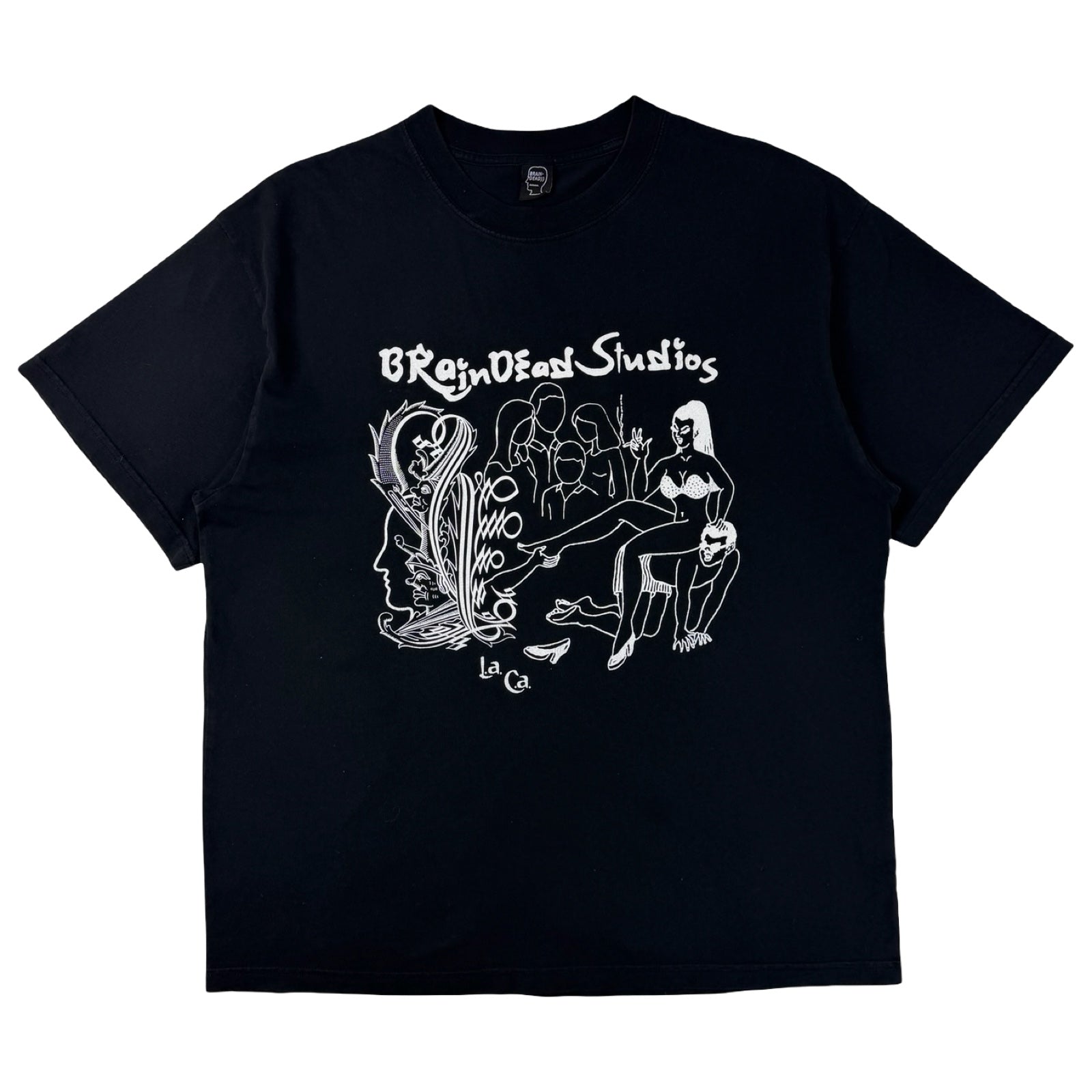 Brain Dead Studios Graphic Haus T-Shirt Black
