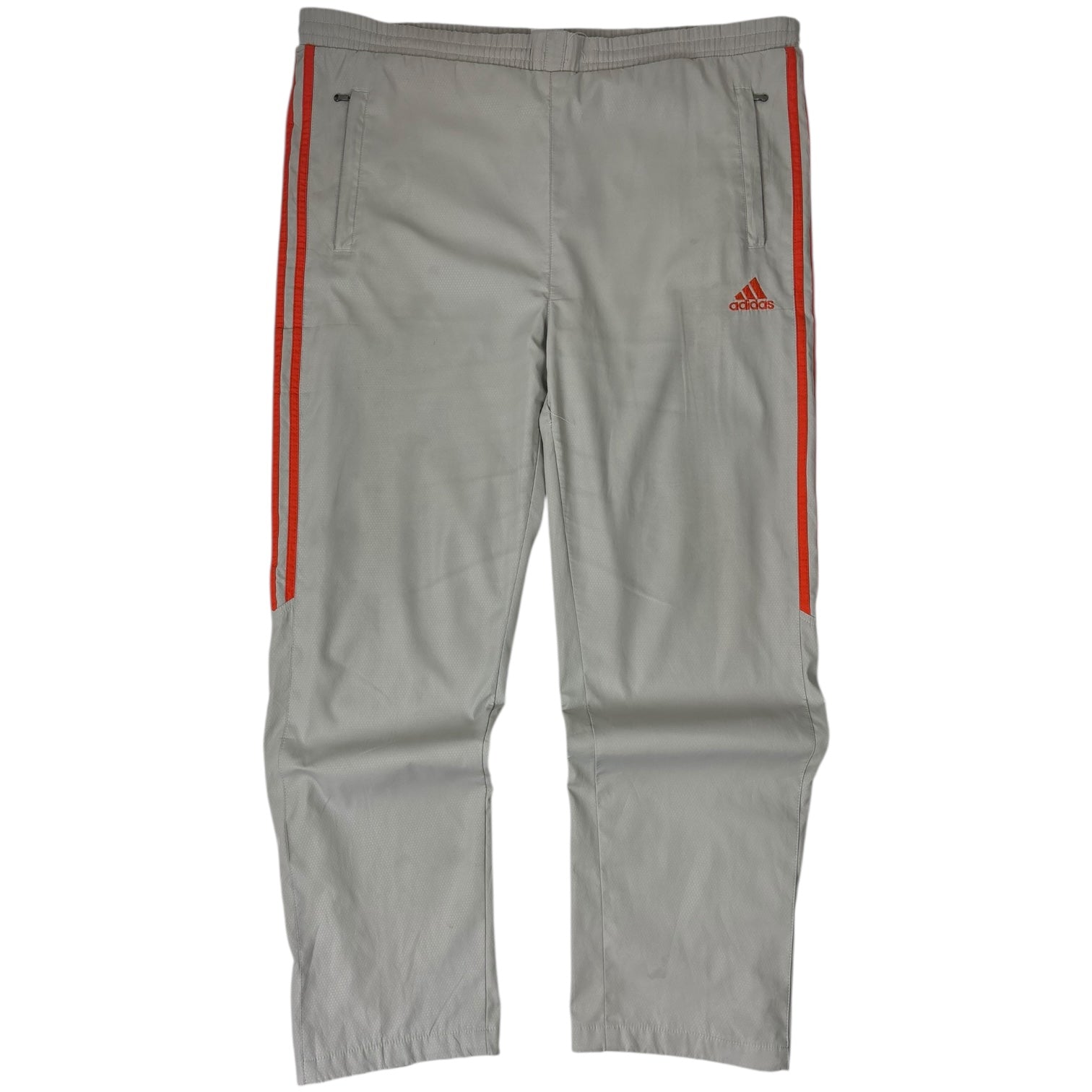 Vintage Adidas Track Pant Grey/Orange