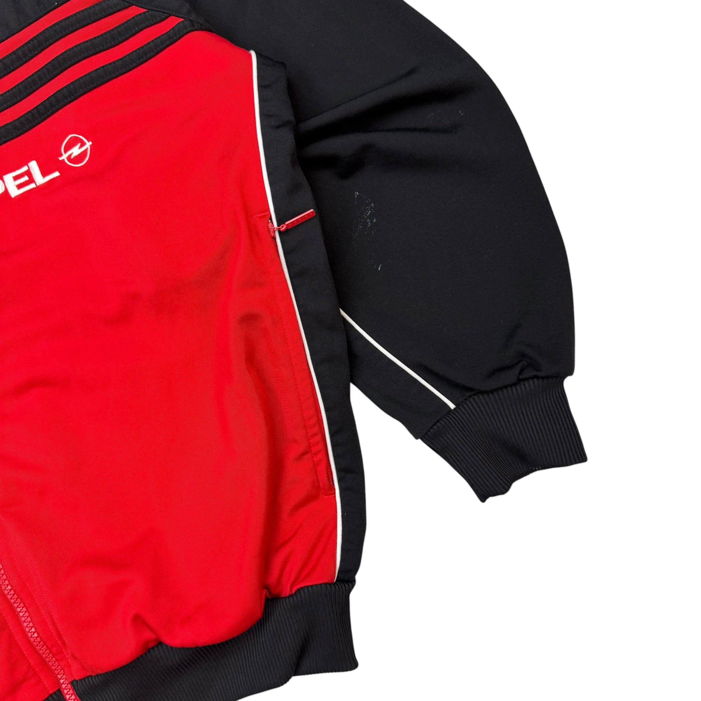 Vintage Adidas AC Milan Warmup Jacket Red/Black