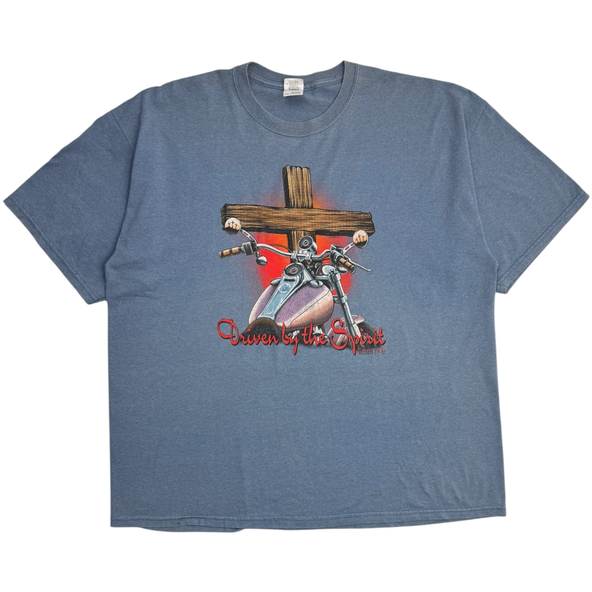 Vintage “Driven By The Spirit” Biker Jesus T-Shirt