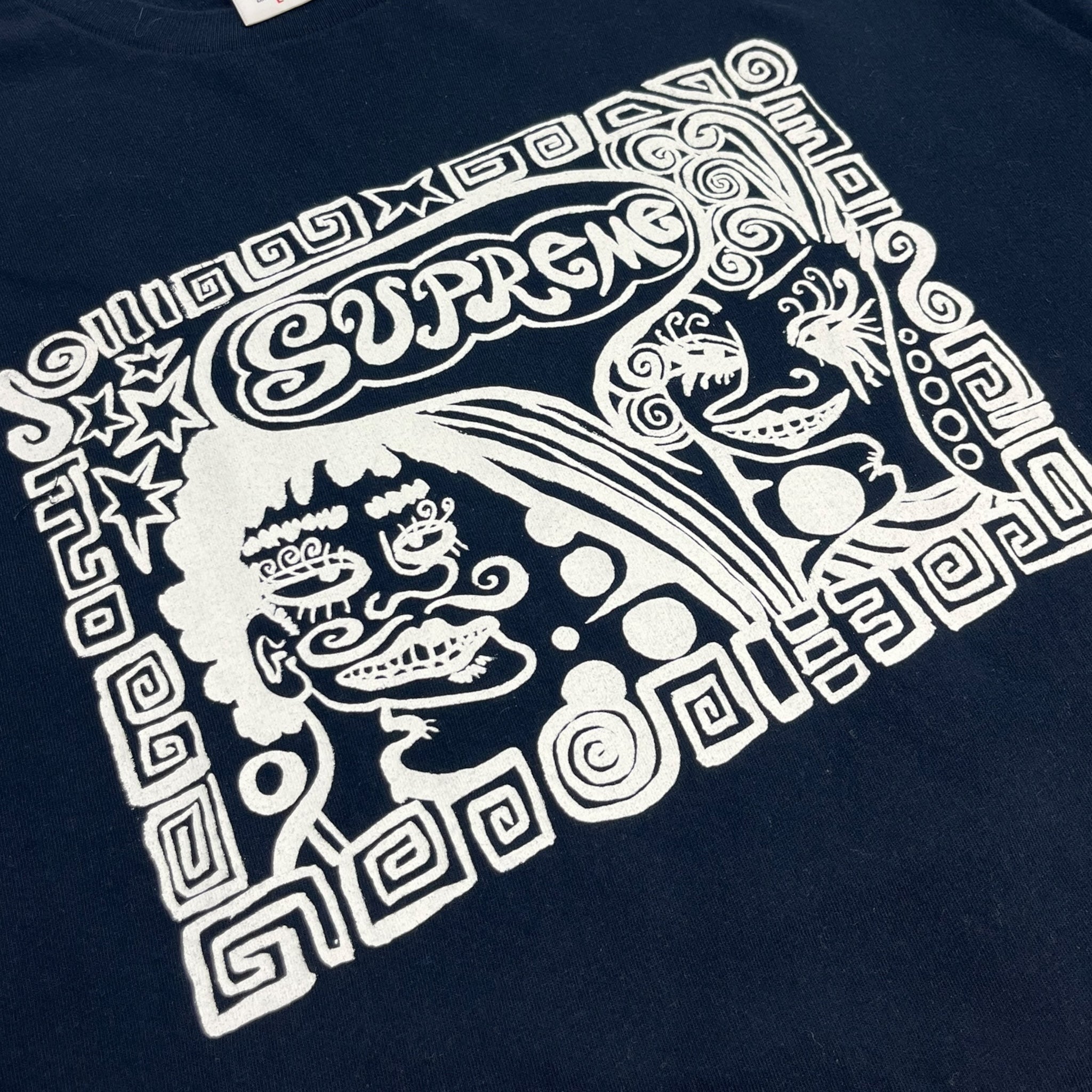 Supreme Faces T-Shirt Navy