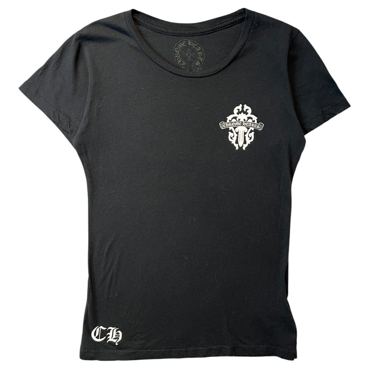 (W) Chrome Hearts Daggers T-Shirt Black