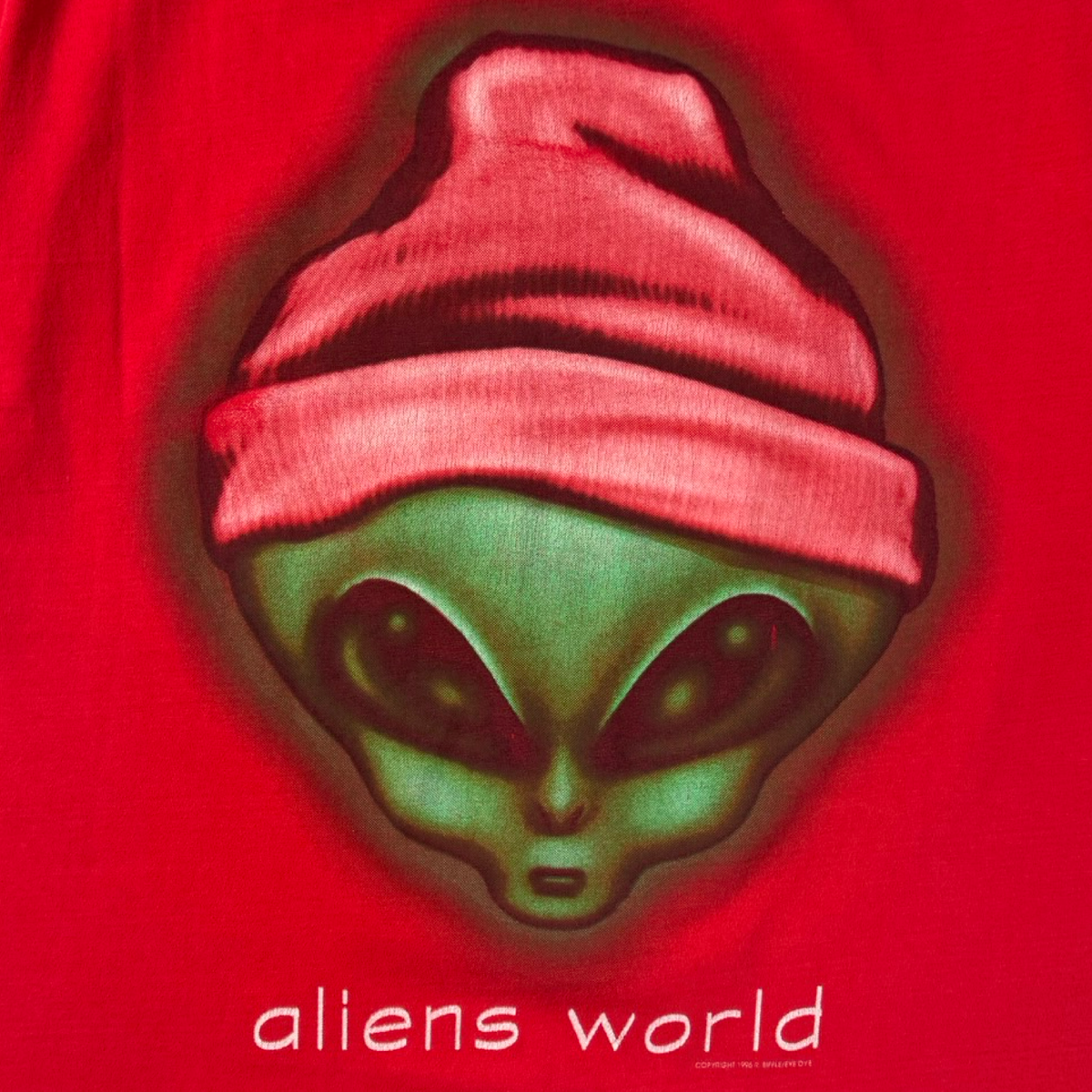 1996 Alien Workshop Aliens World Skate T-Shirt