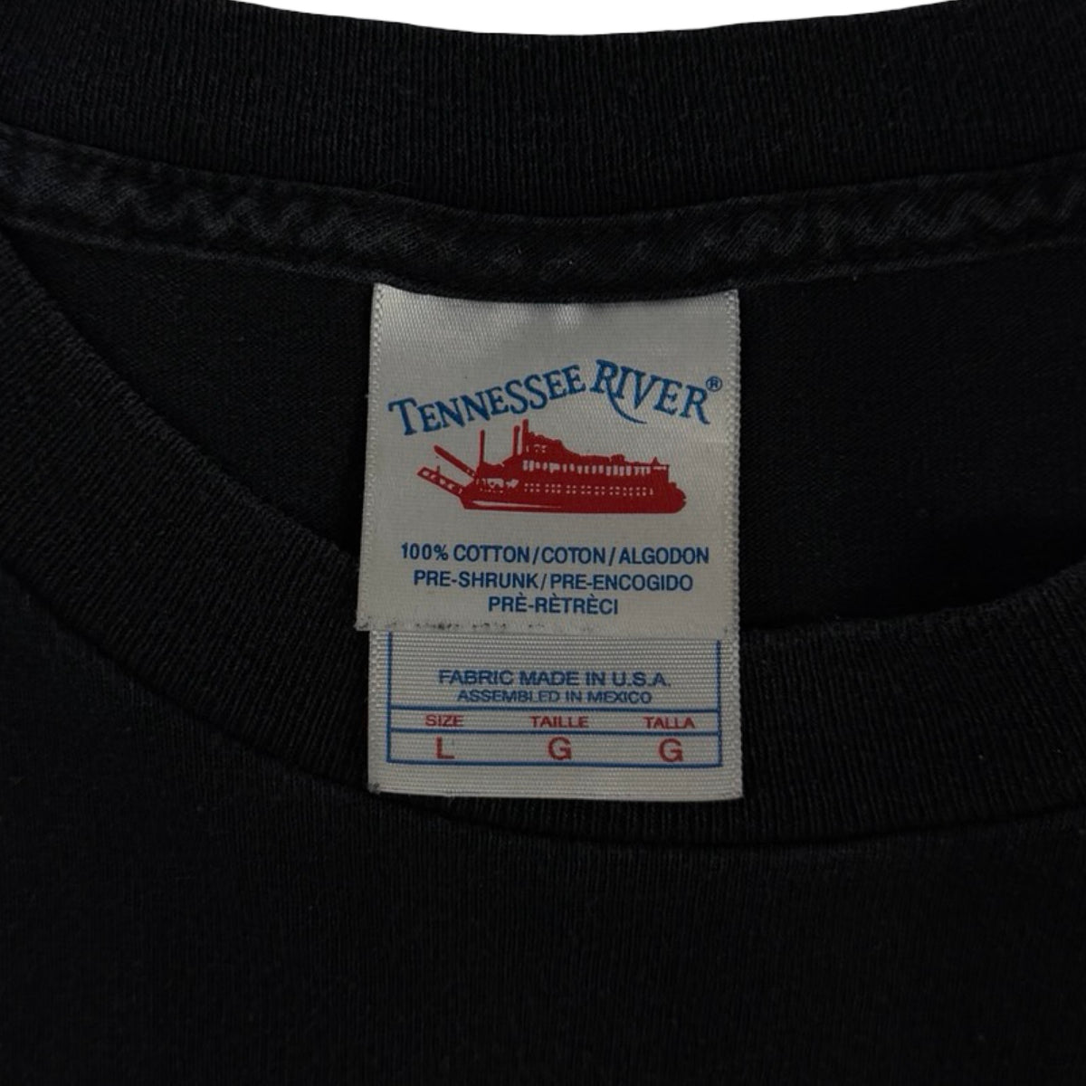 Vintage Y2K Choppers Forever Iron Cross T-Shirt Black
