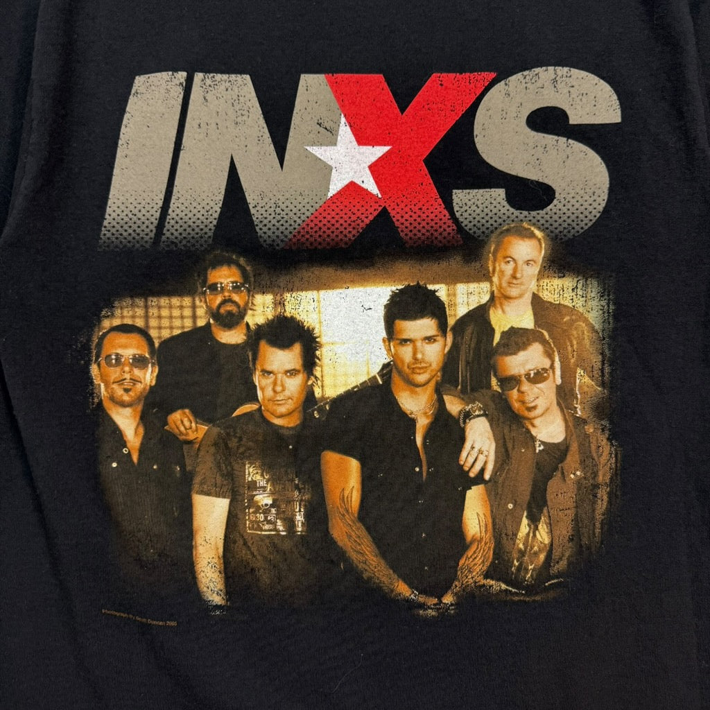 Vintage INXS Tour T-Shirt Black