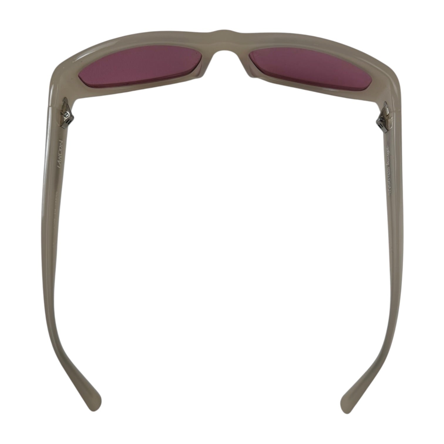 Stussy Landon Sunglasses Bone/Pink