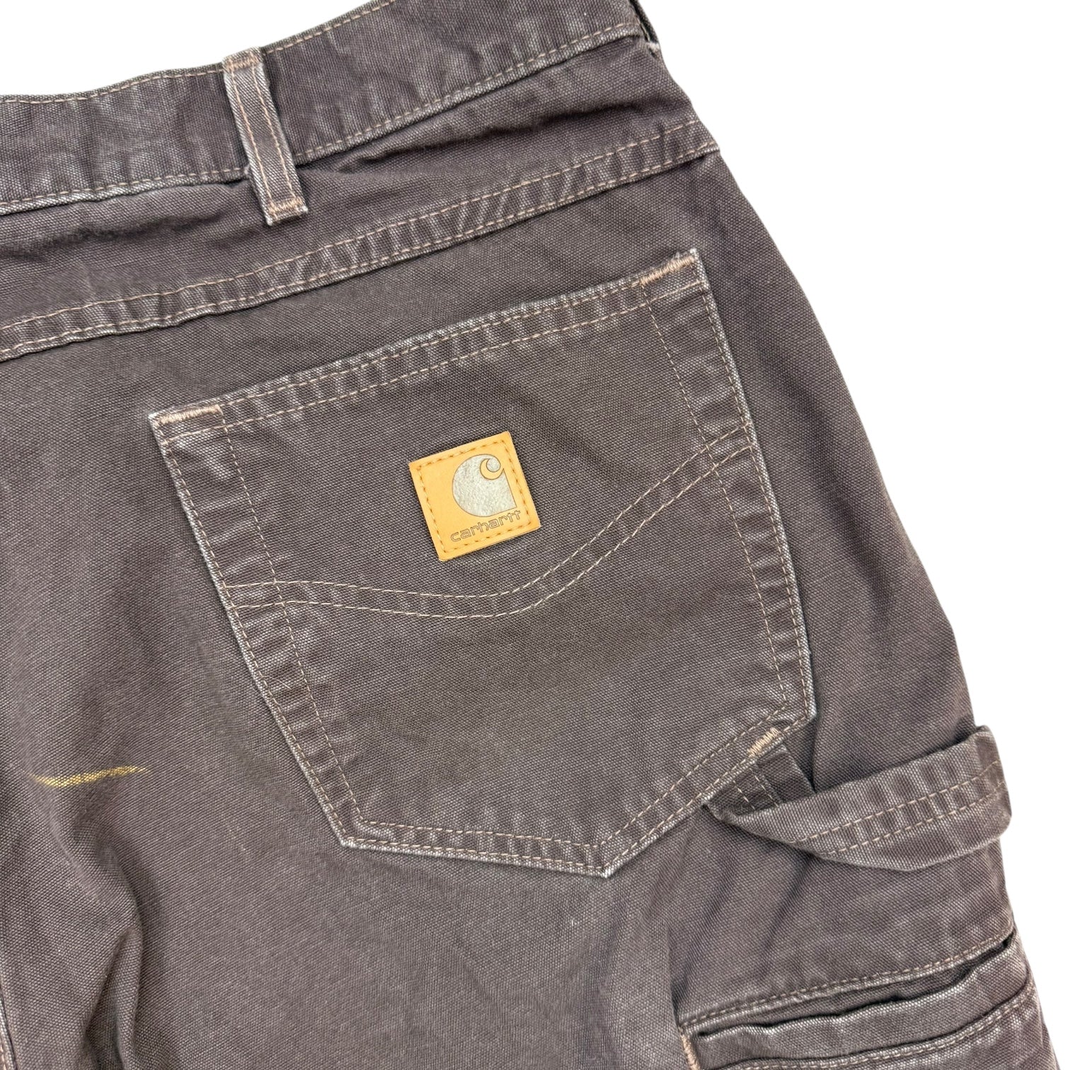 Vintage Carhartt Dunagree Pants Brown