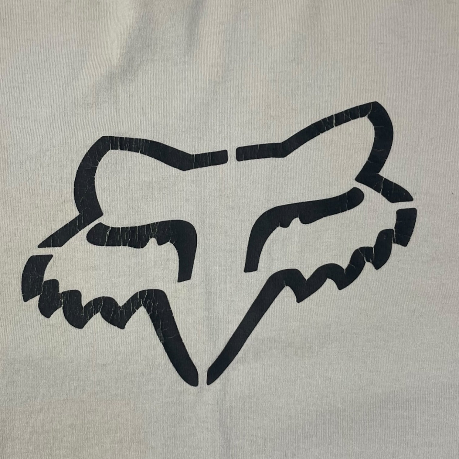 Vintage Fox Racing Inc Motocross L/S T-Shirt Jersey Grey