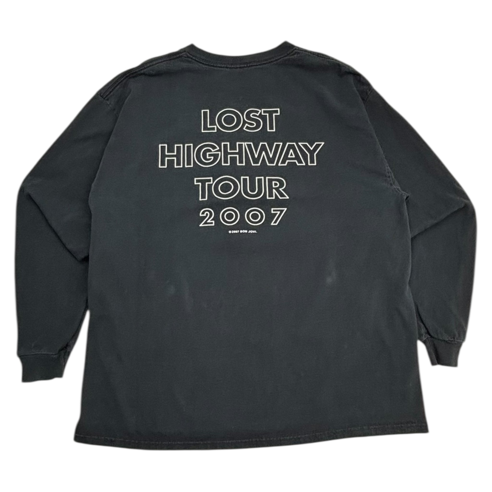 2007 Bon Jovi Lost Highway Tour Long-Sleeve