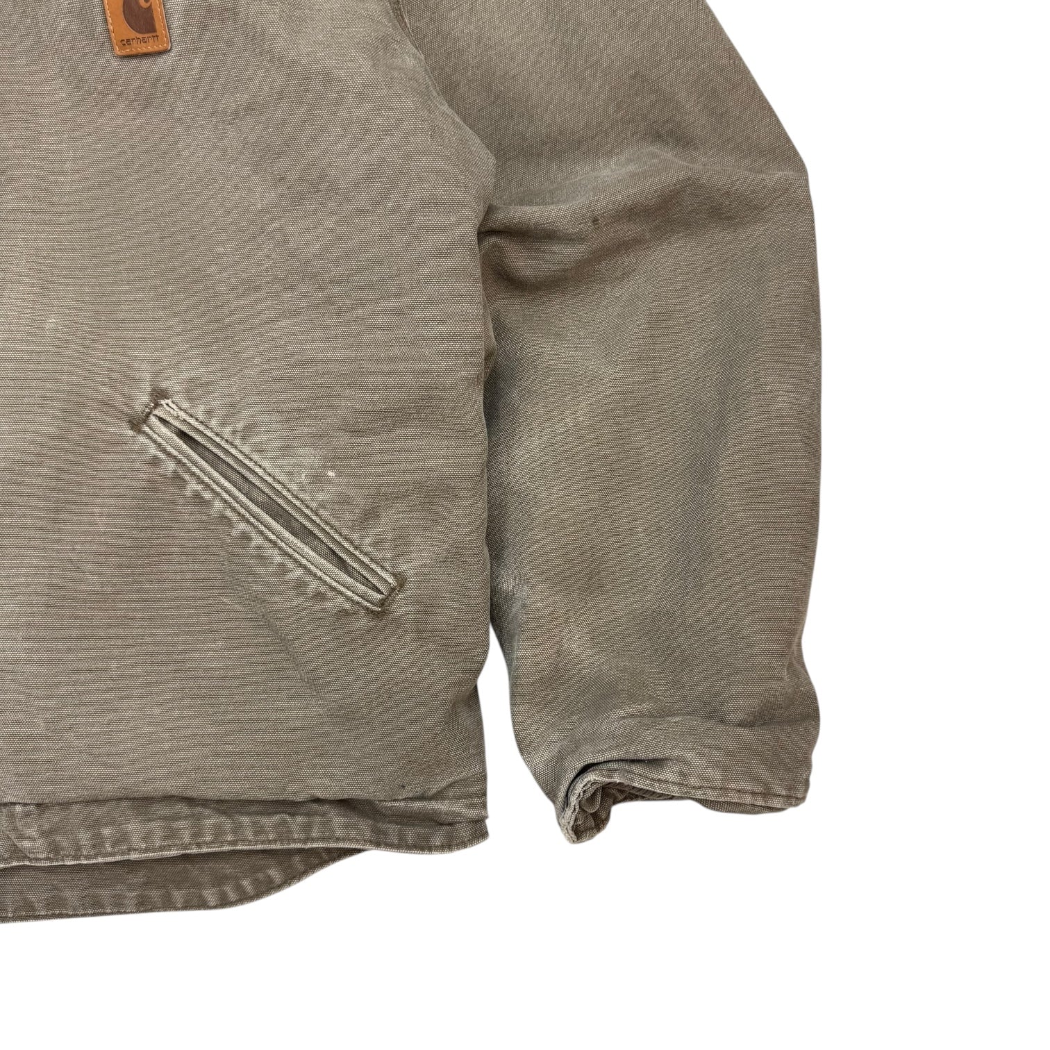 Vintage Carhartt Sierra Sandstone Sherpa Lined Jacket Brown