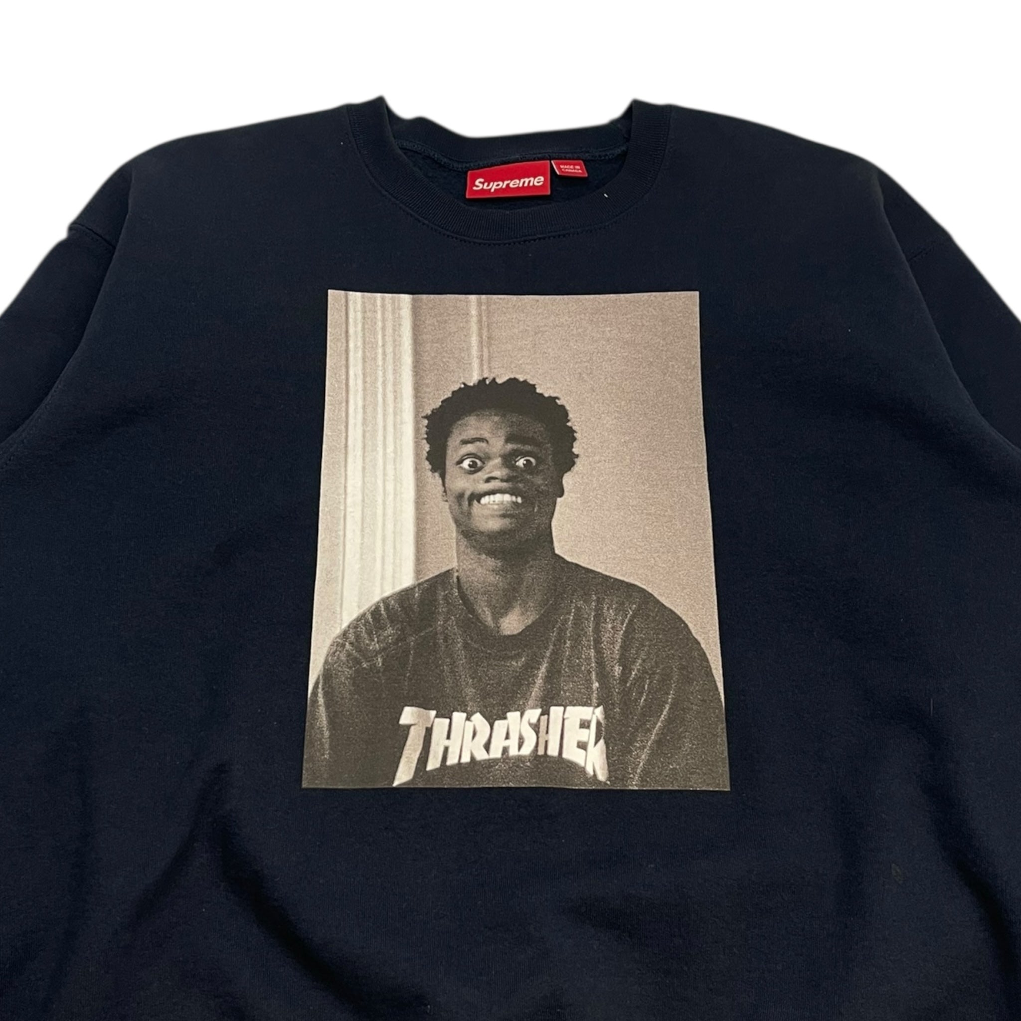 Supreme Thrasher Crewneck Navy