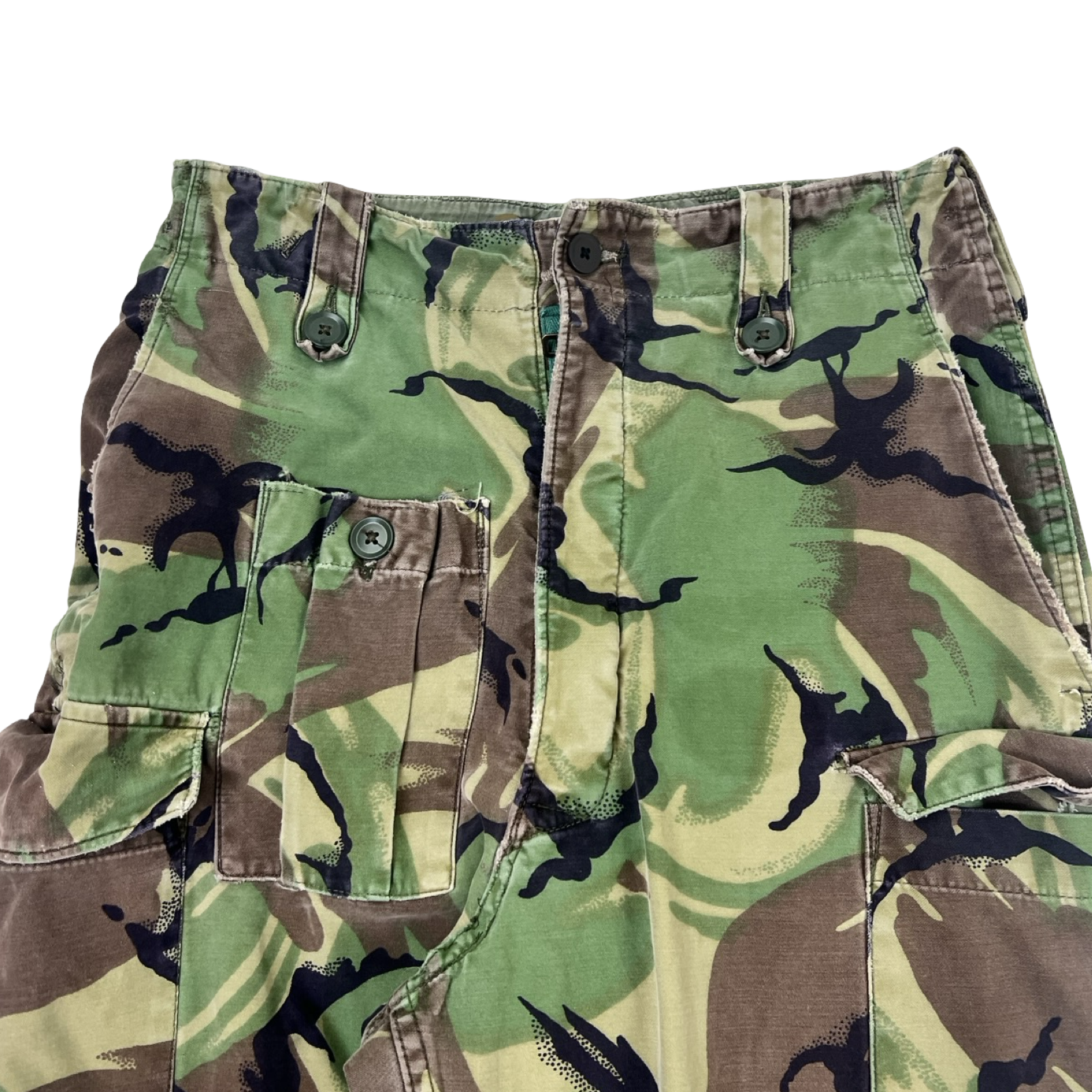 Vintage British Army Disruptive Pattern Material Combat Trousers