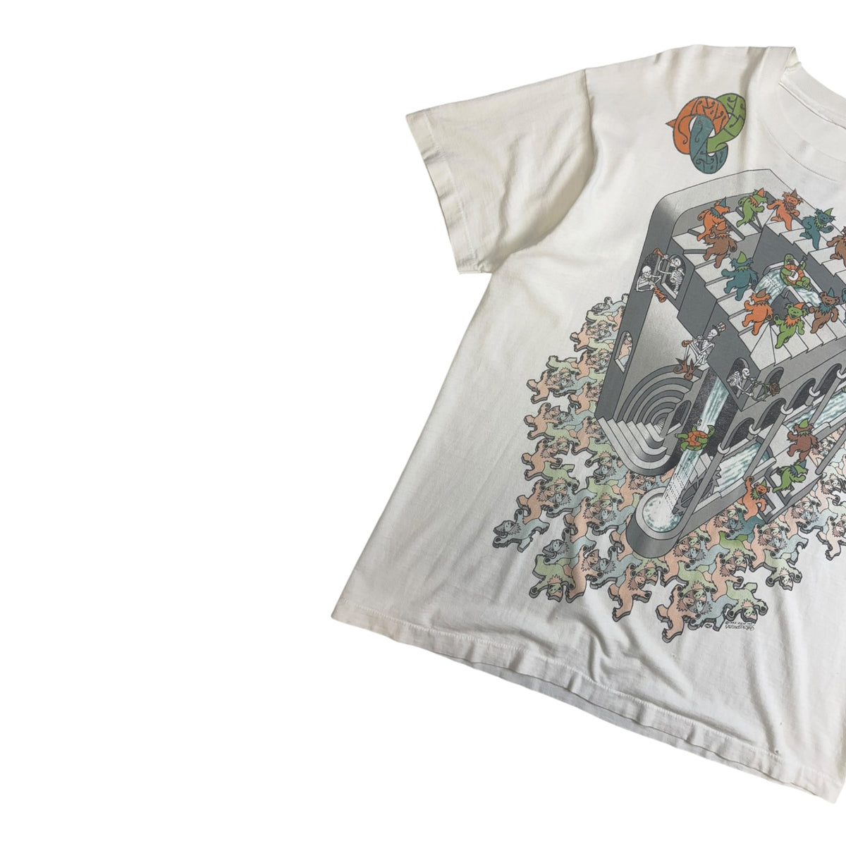 Vintage Grateful Dead x MC Escher T-Shirt White