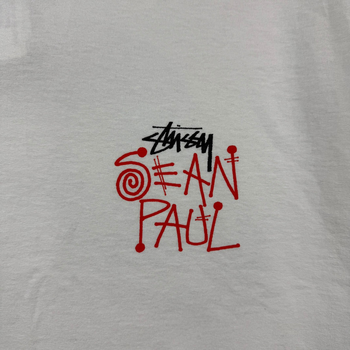 Stussy Sean Paul Graphic Tee White