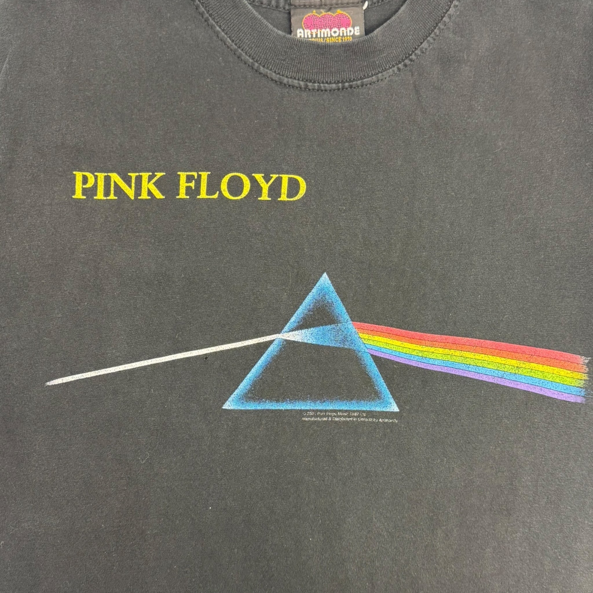 2001 Pink Floyd "Darkside of the Moon" Band T-Shirt