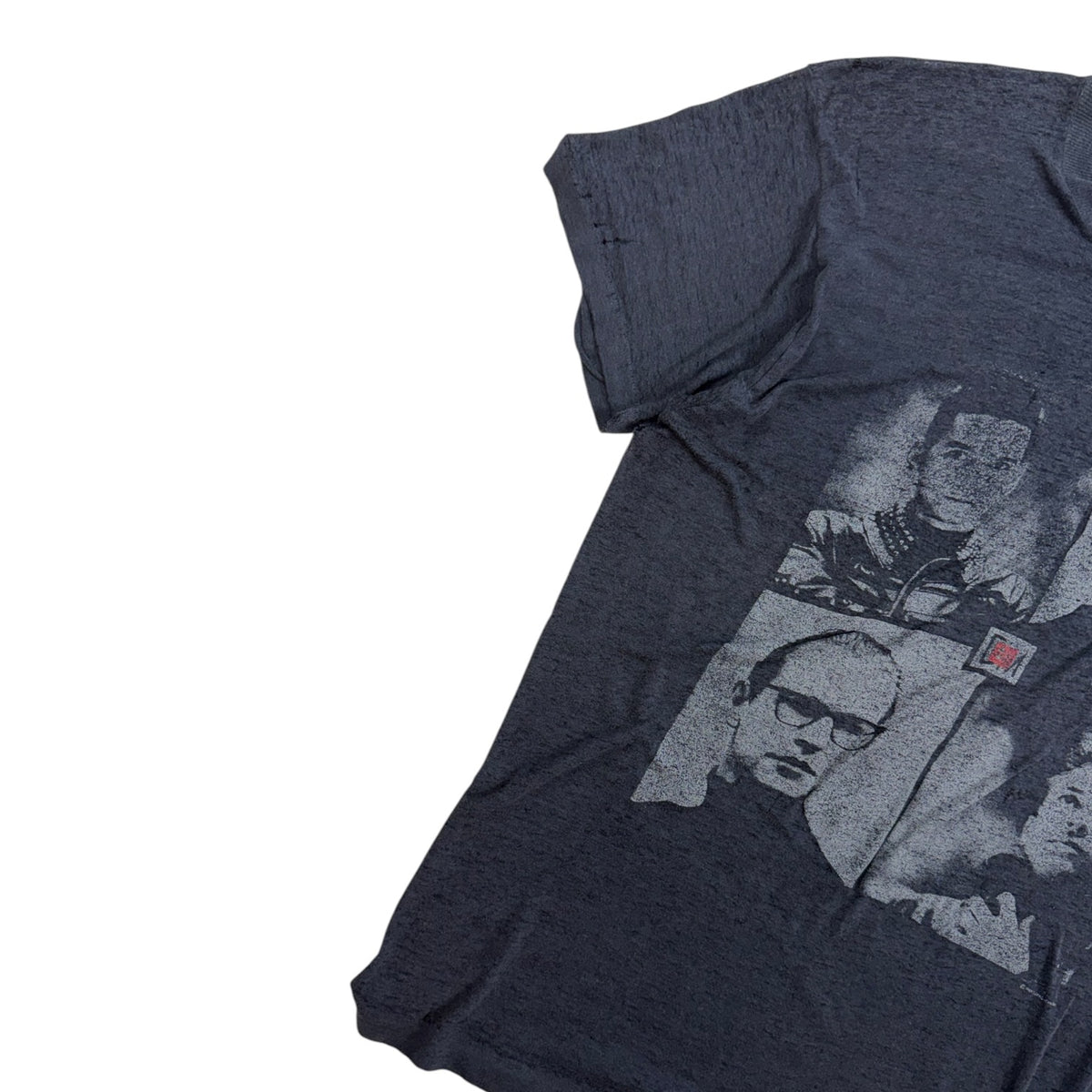 Vintage 1988 Depeche Mode USA Tour T-Shirt Faded Black