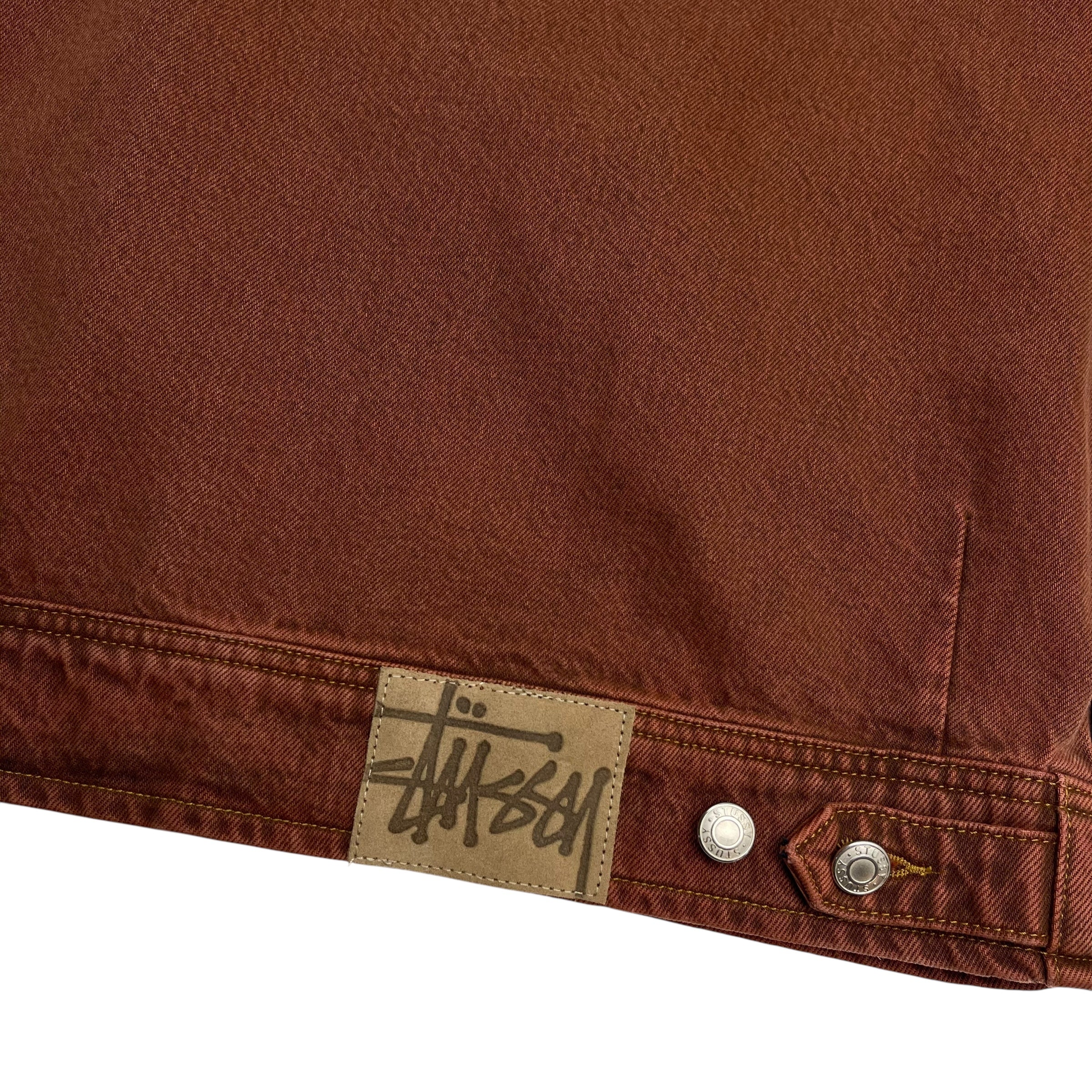 Stussy Zip Work Jacket Clay