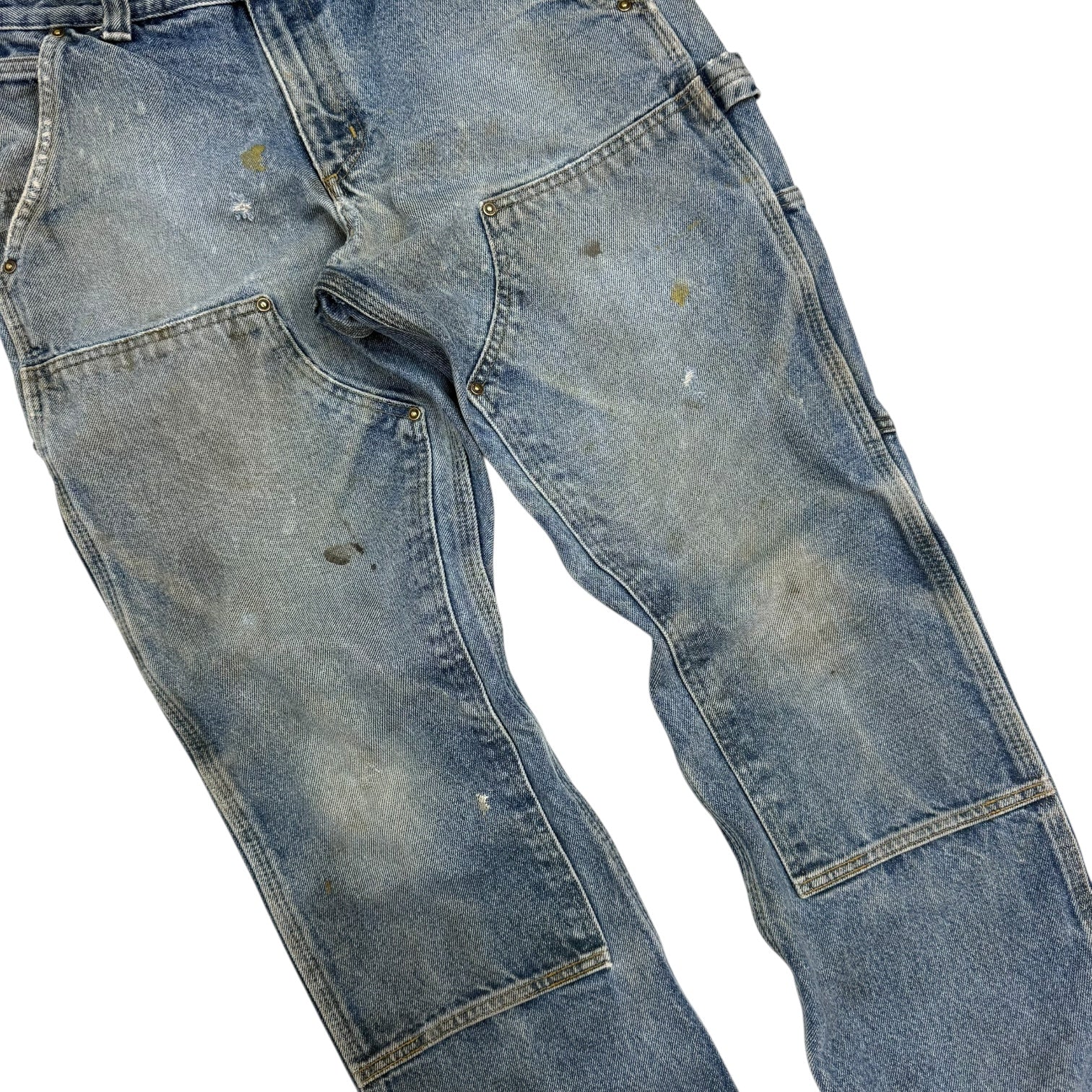 Vintage Carhartt Denim Double Knee Pants Medium Wash