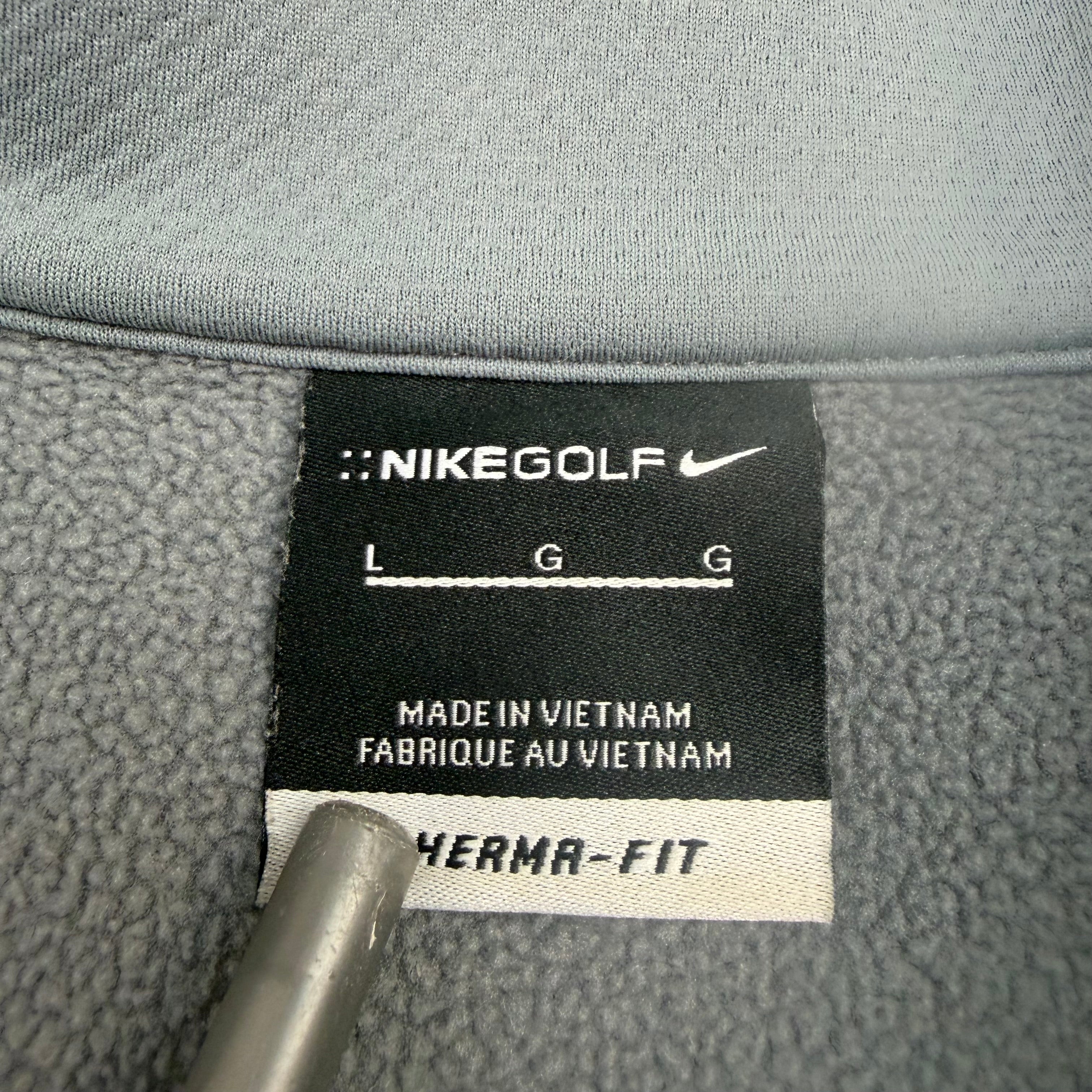 Vintage Nike Golf Two Tone Quarter Zip Blue