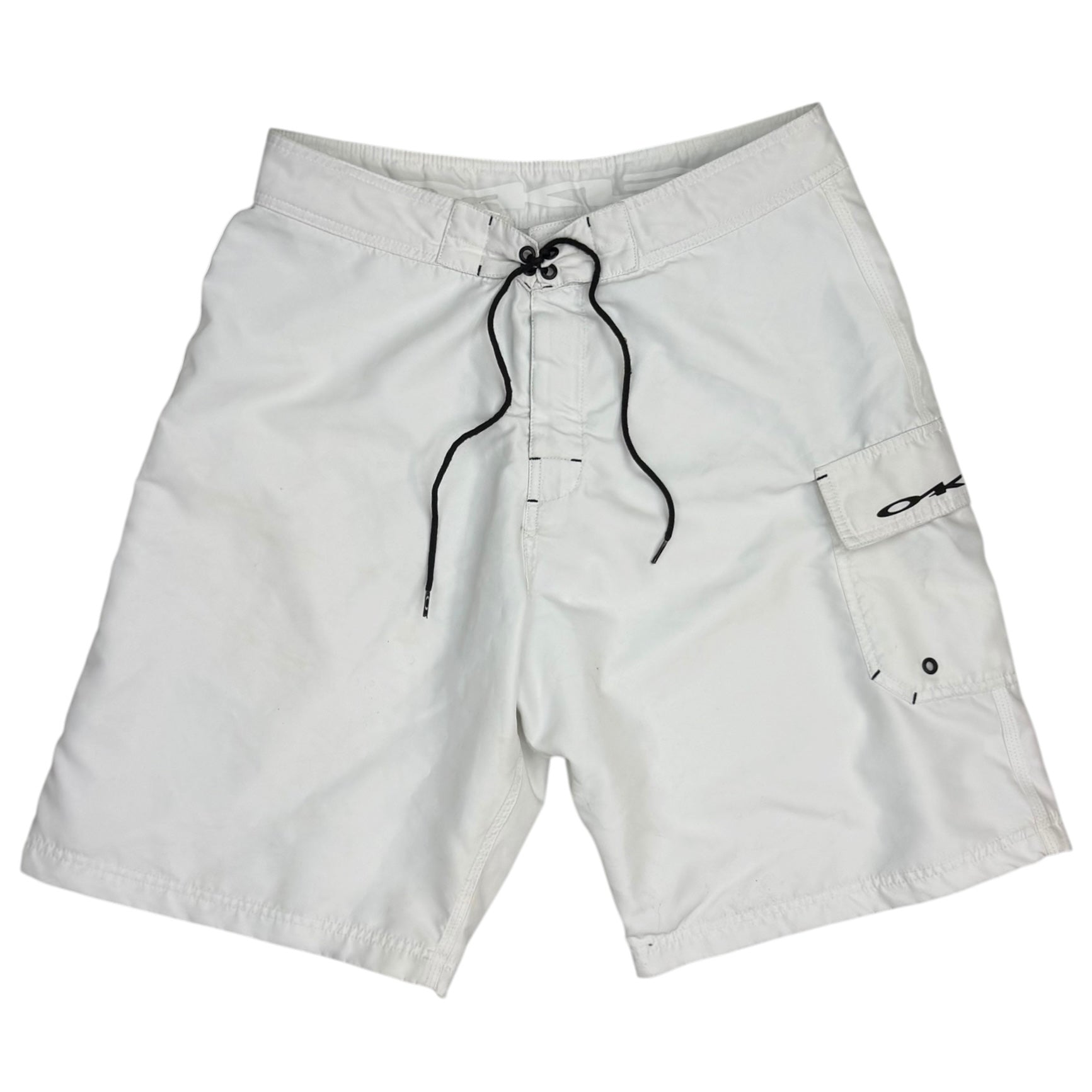 Vintage Oakley Board Shorts White