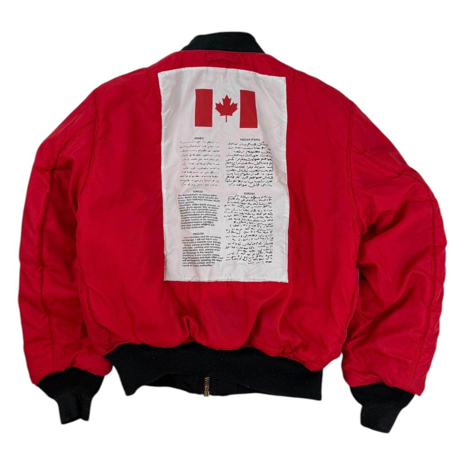 Alpha Industries Canada Bomber Jacket