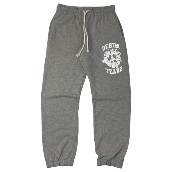 Denim Tears Denim University Sweatpants Grey/White