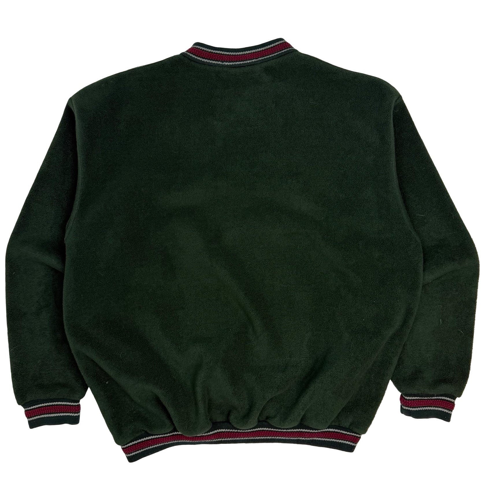 Vintage Cardiff Golf Club Fleece Quarter Zip Green