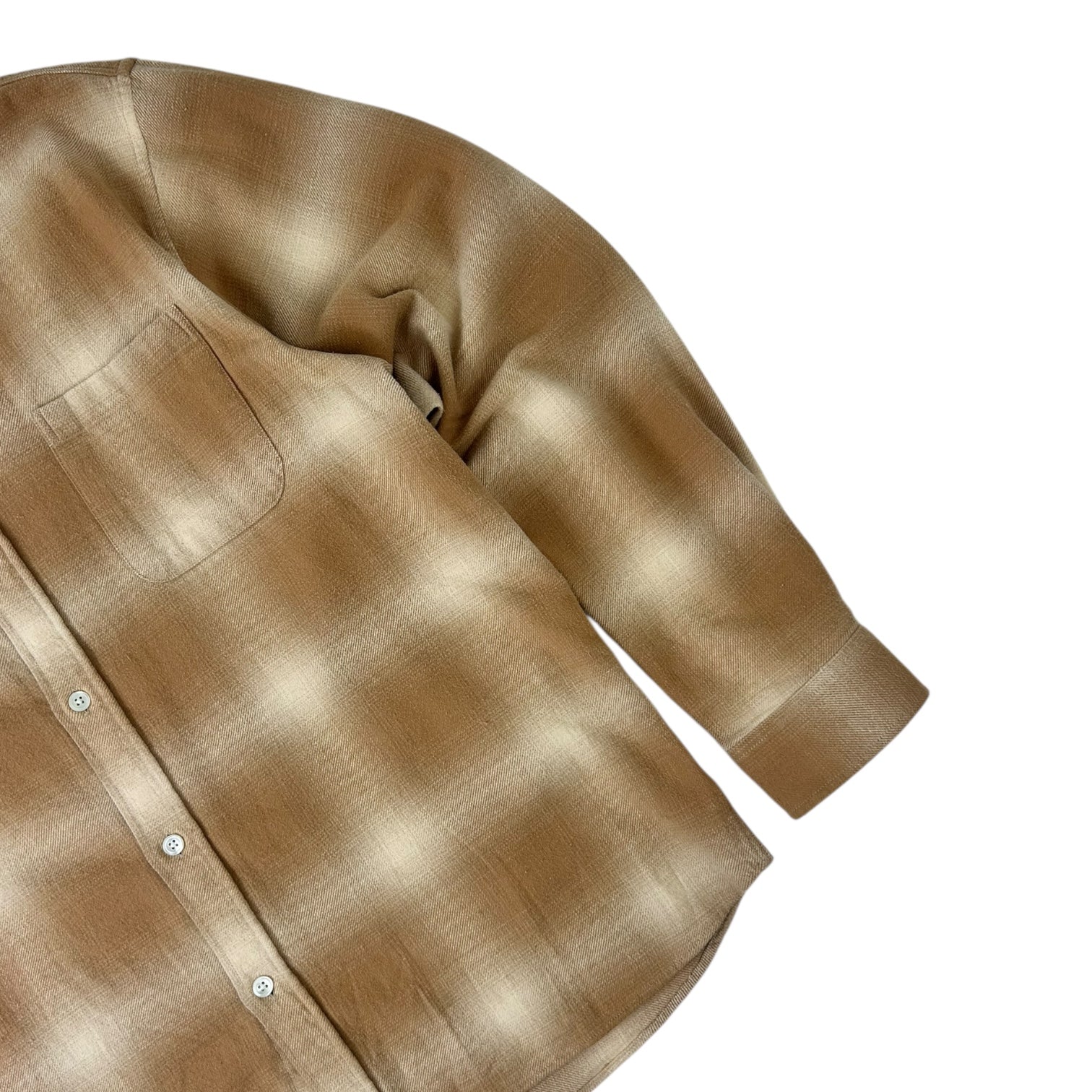 Stussy Bay Plaid Shirt Tan