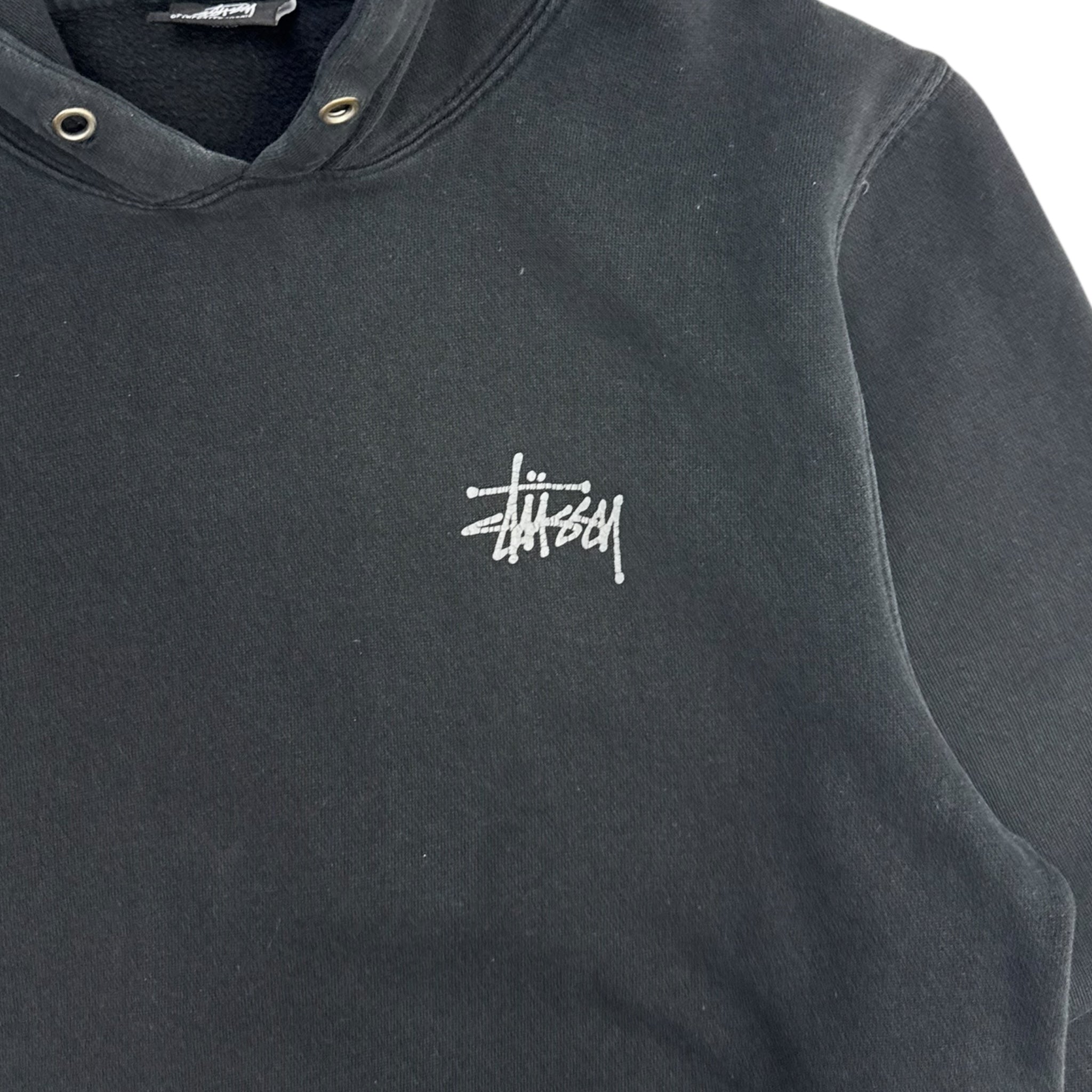 Stussy Basic Logo Hoodie Black