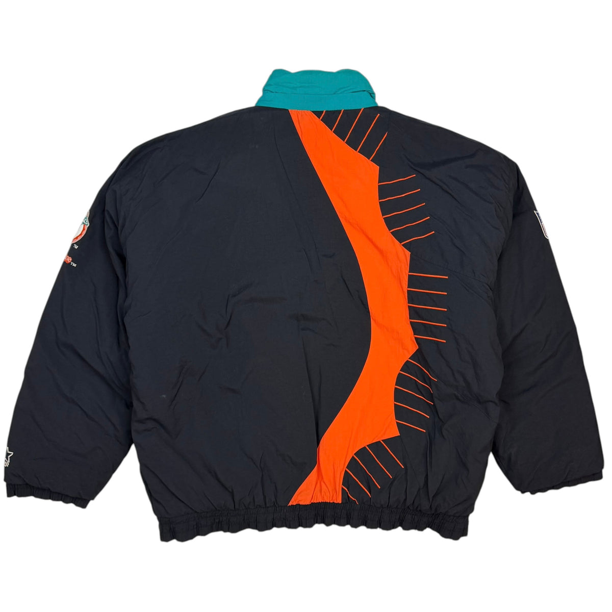 Vintage Miami Dolphins Starter Pro Line Jacket Black
