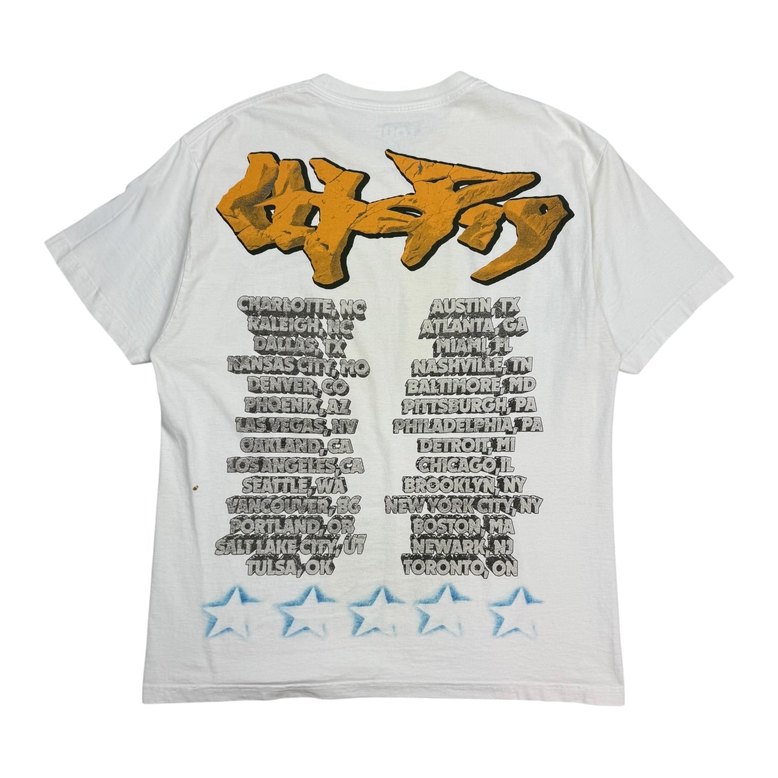 Travis Scott Circus Maximus Tee White