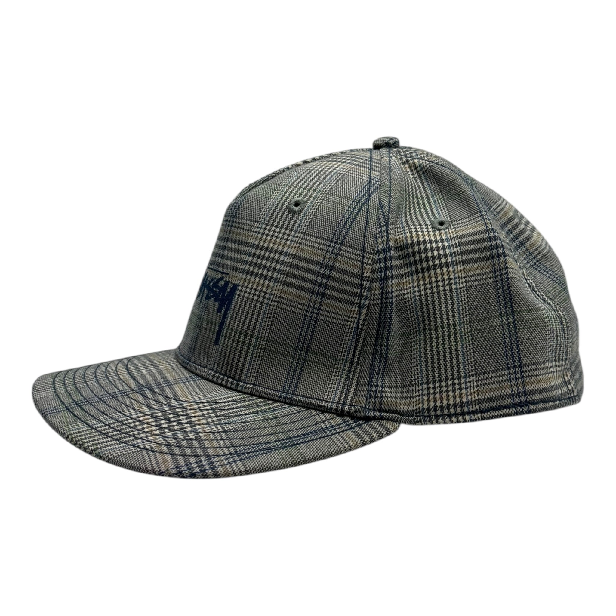 Stüssy Glen Plaid Fitted Cap