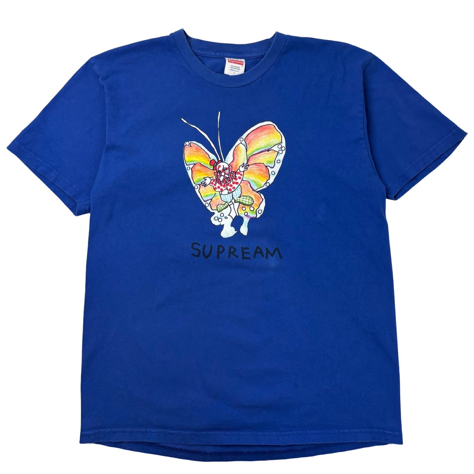 Supreme Gonz Butterfly Tee Royal Blue