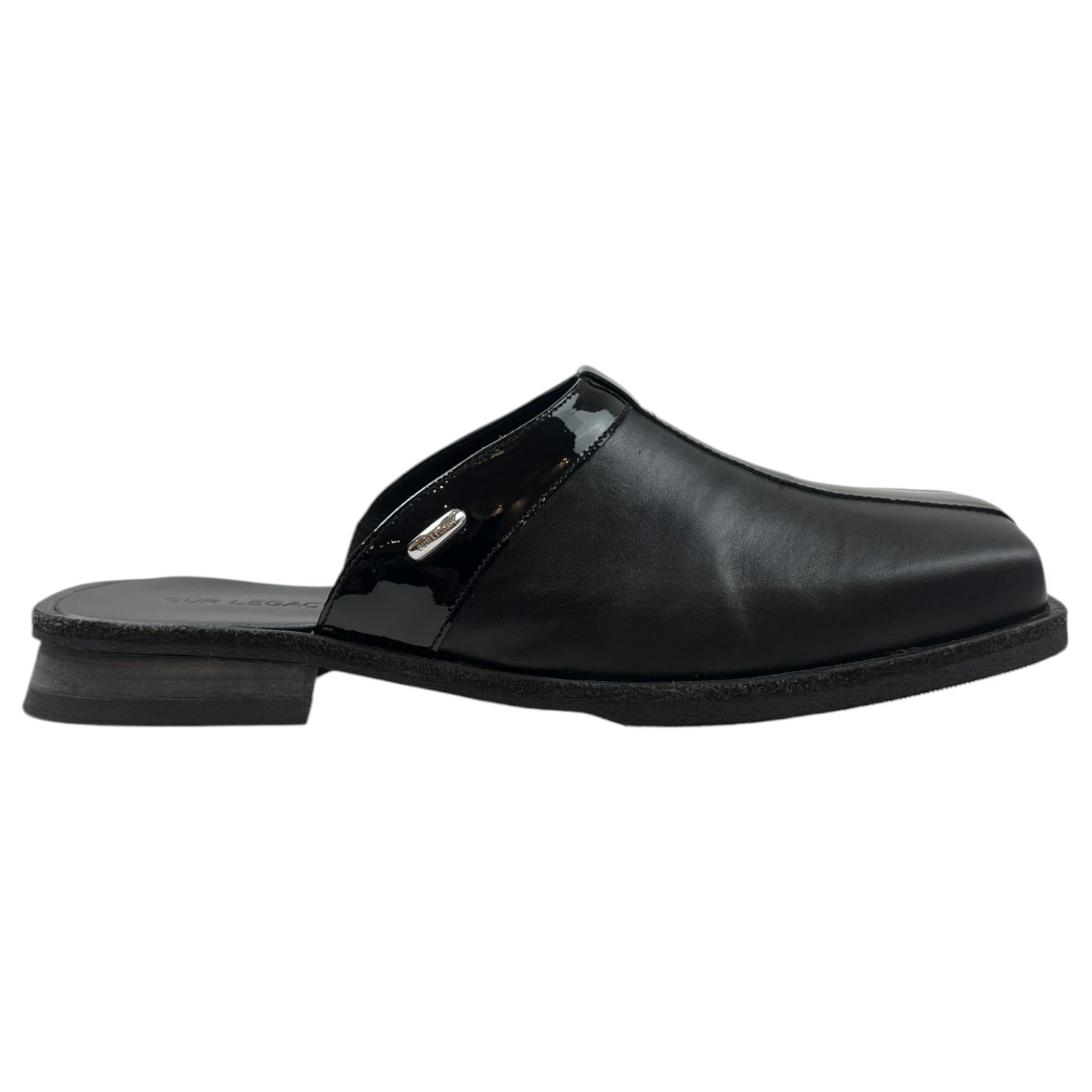 Our Legacy Black Blunt Mules